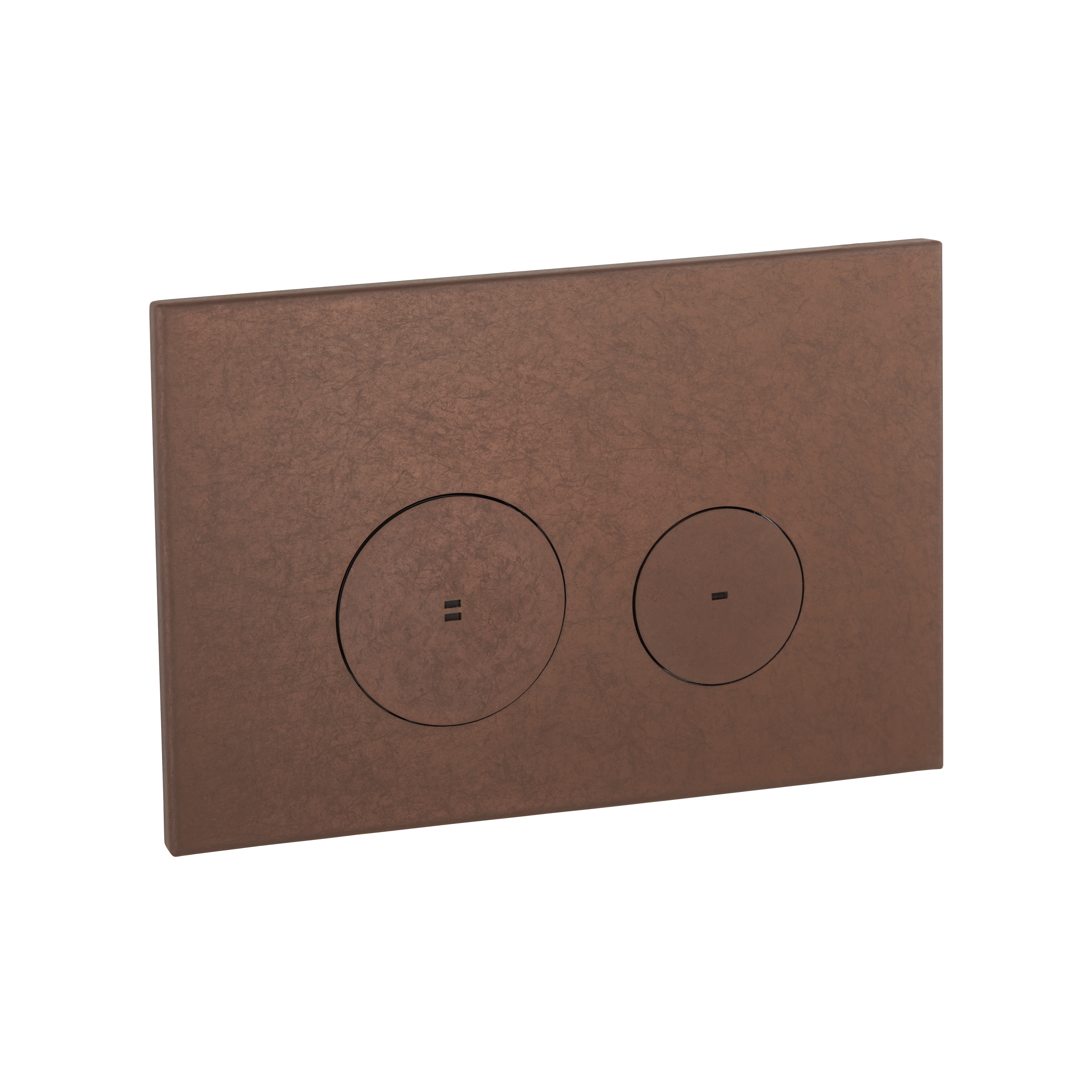 Zaaha Toilet Button Round - Antique Bronze
