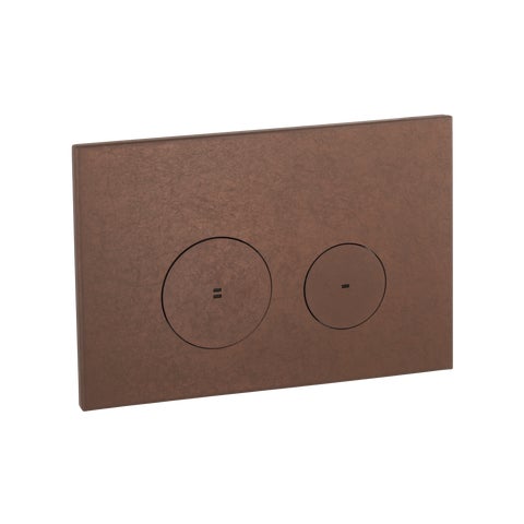 Zaaha Toilet Button Round - Antique Bronze