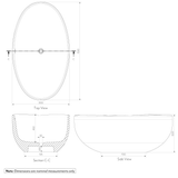 Melia Concrete Bath SPEC