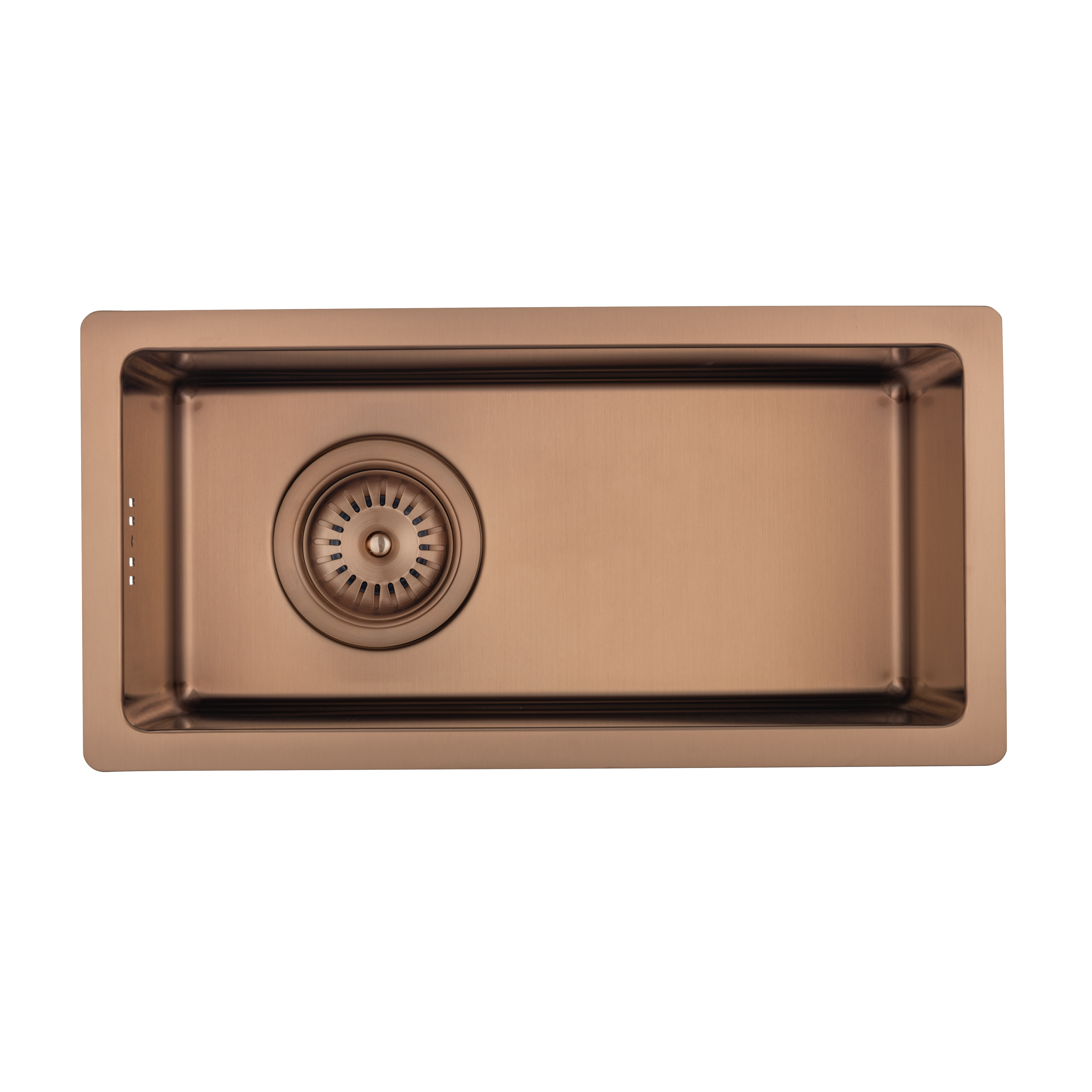 18288-Sola-Small-Outdoor-Sink-Overflow Front Brushed-Copper-1