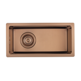 18288-Sola-Small-Outdoor-Sink-Overflow Front Brushed-Copper-1