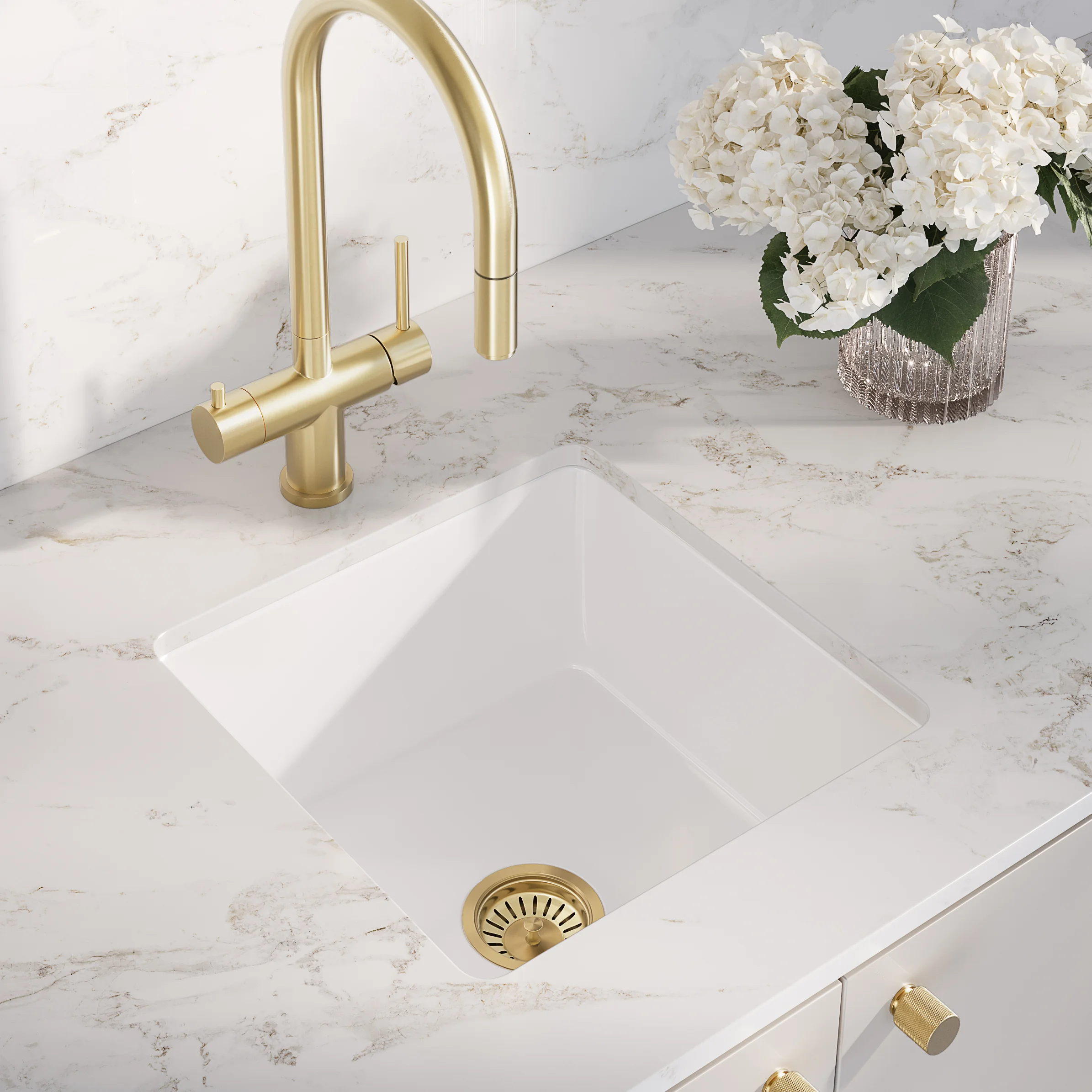 Hendricks Single Fireclay Sink
