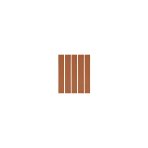 Atami Finger Mosaic Tile - Terracotta - (Sample)