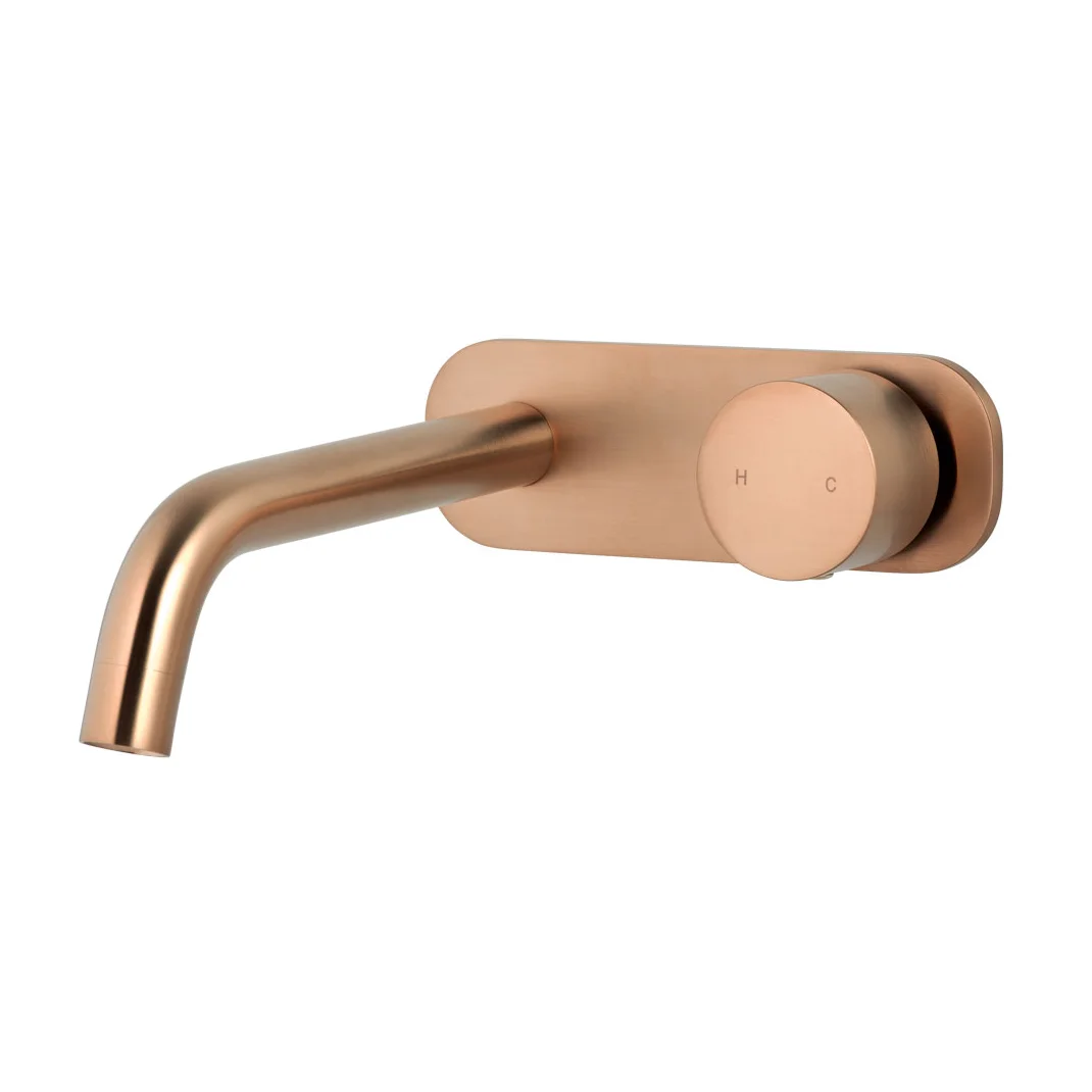 Milani Progressive Wall Mounted Set - Brushed Copper - Feature