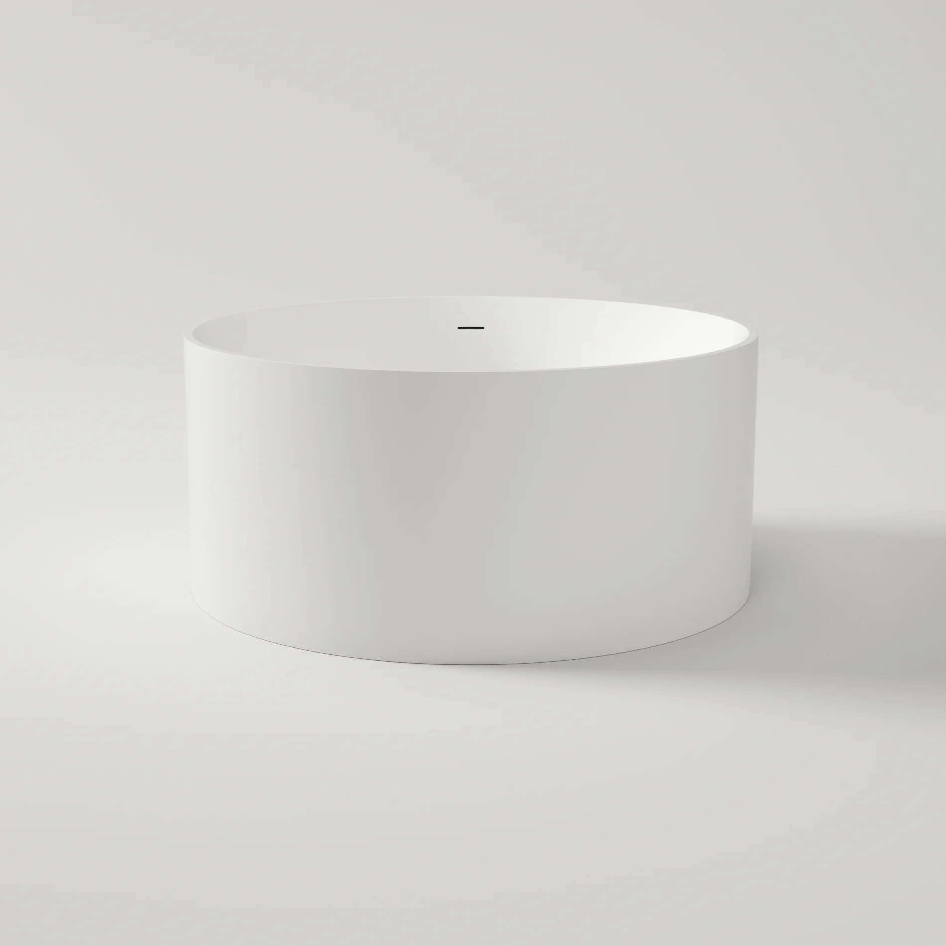 Ukiyo Acrylic Free Standing Bath - Matte White 1280mm - Feature