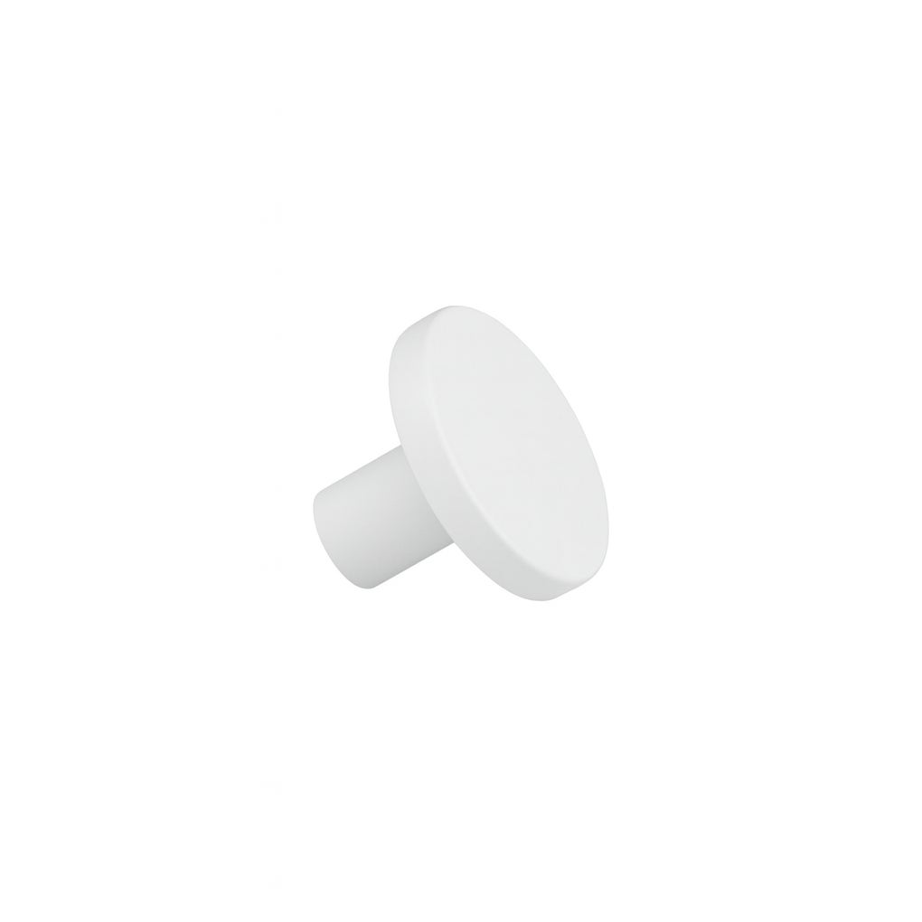 (D)Small Cabinetry Knob - Matte White