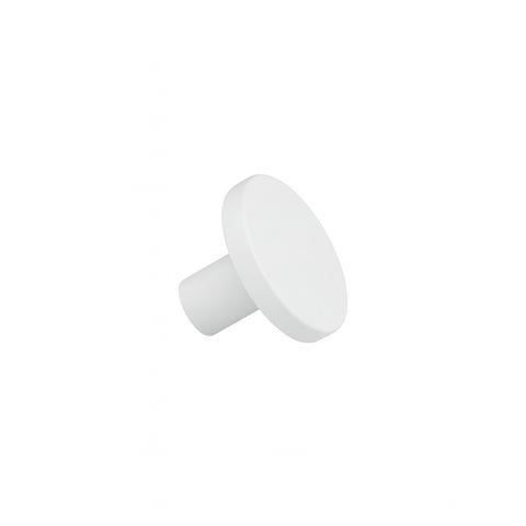 (D)Small Cabinetry Knob - Matte White