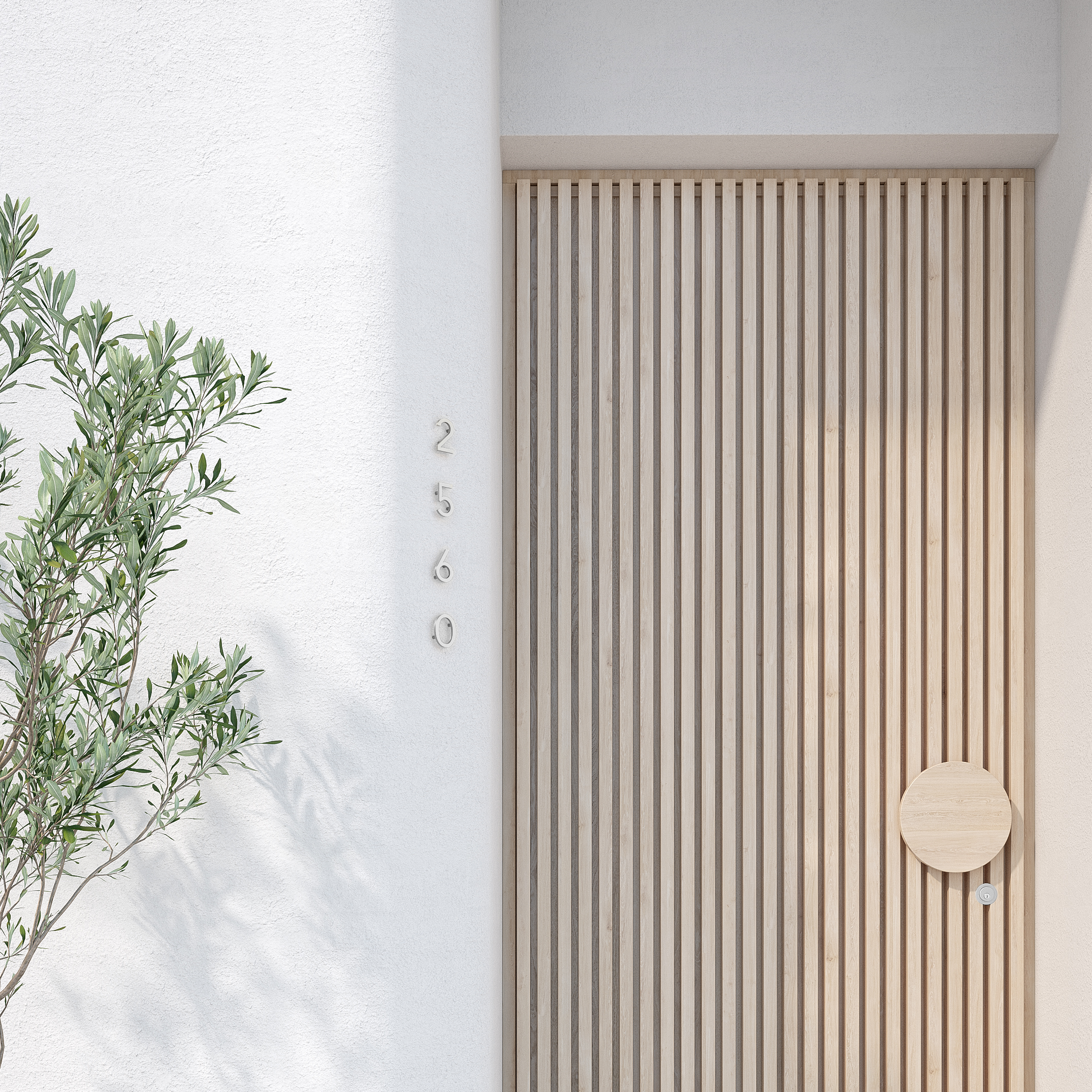 Signage Numbers House SS