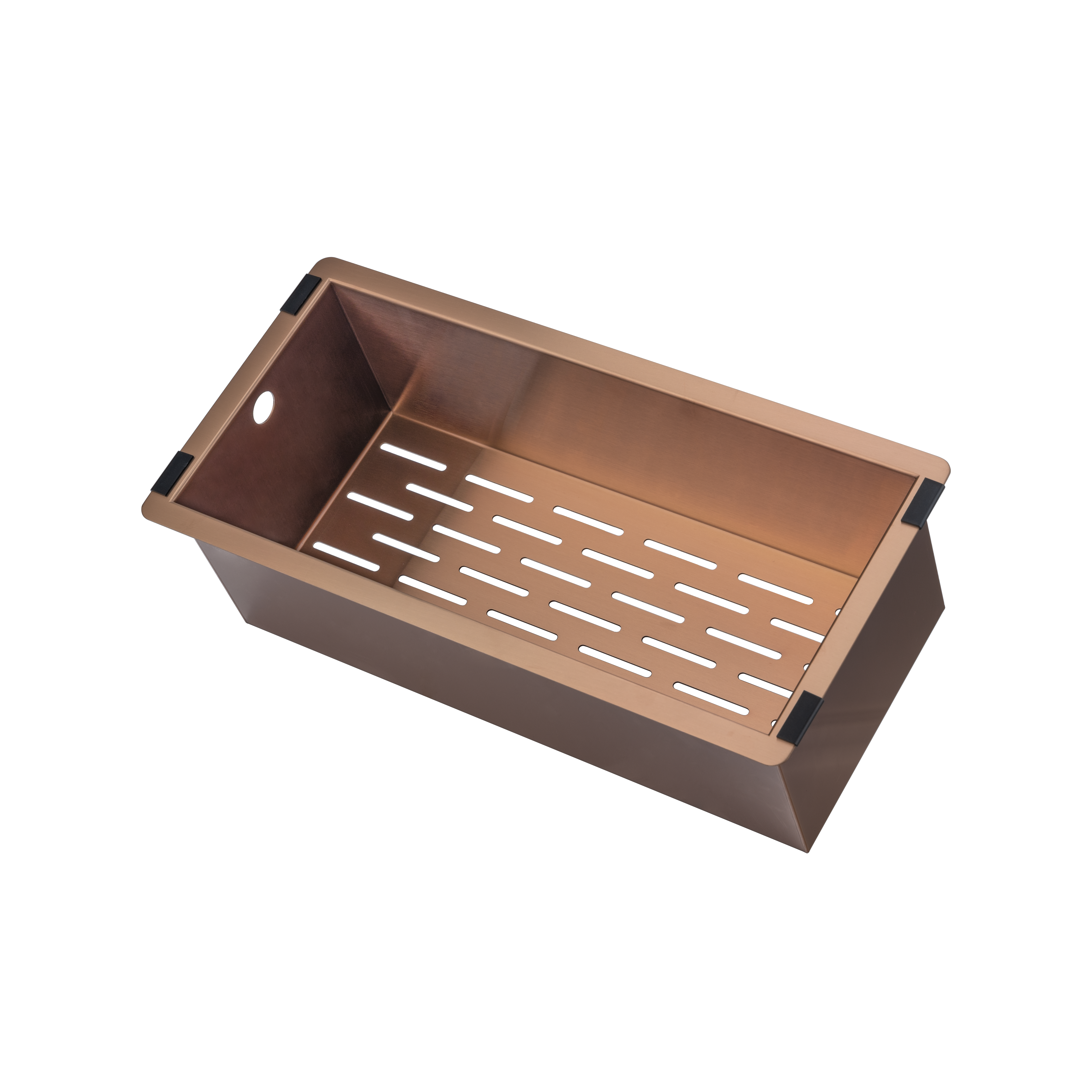 Sola Sink Colander Insert - Brushed Copper