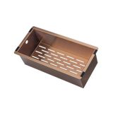 18291-Sola-Sink-Colander-Insert Side Brushed-Copper