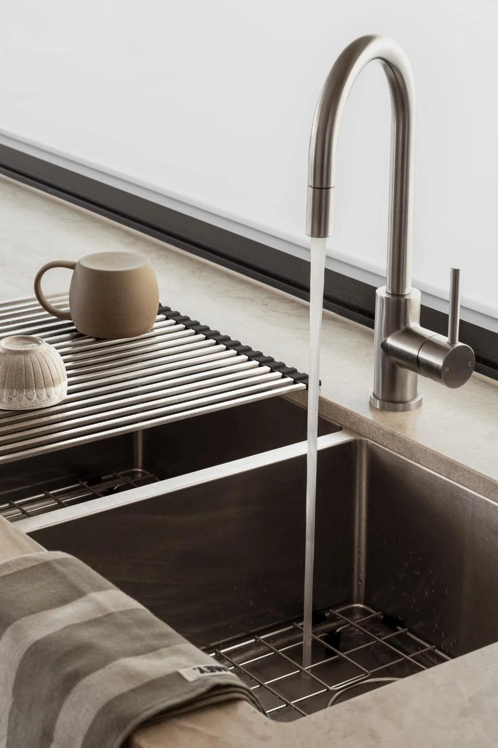 Different Silver Finishes Kitchen