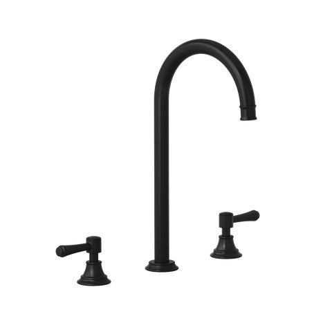 Kingsley Assembly Bench Mounted Set - Matte Black