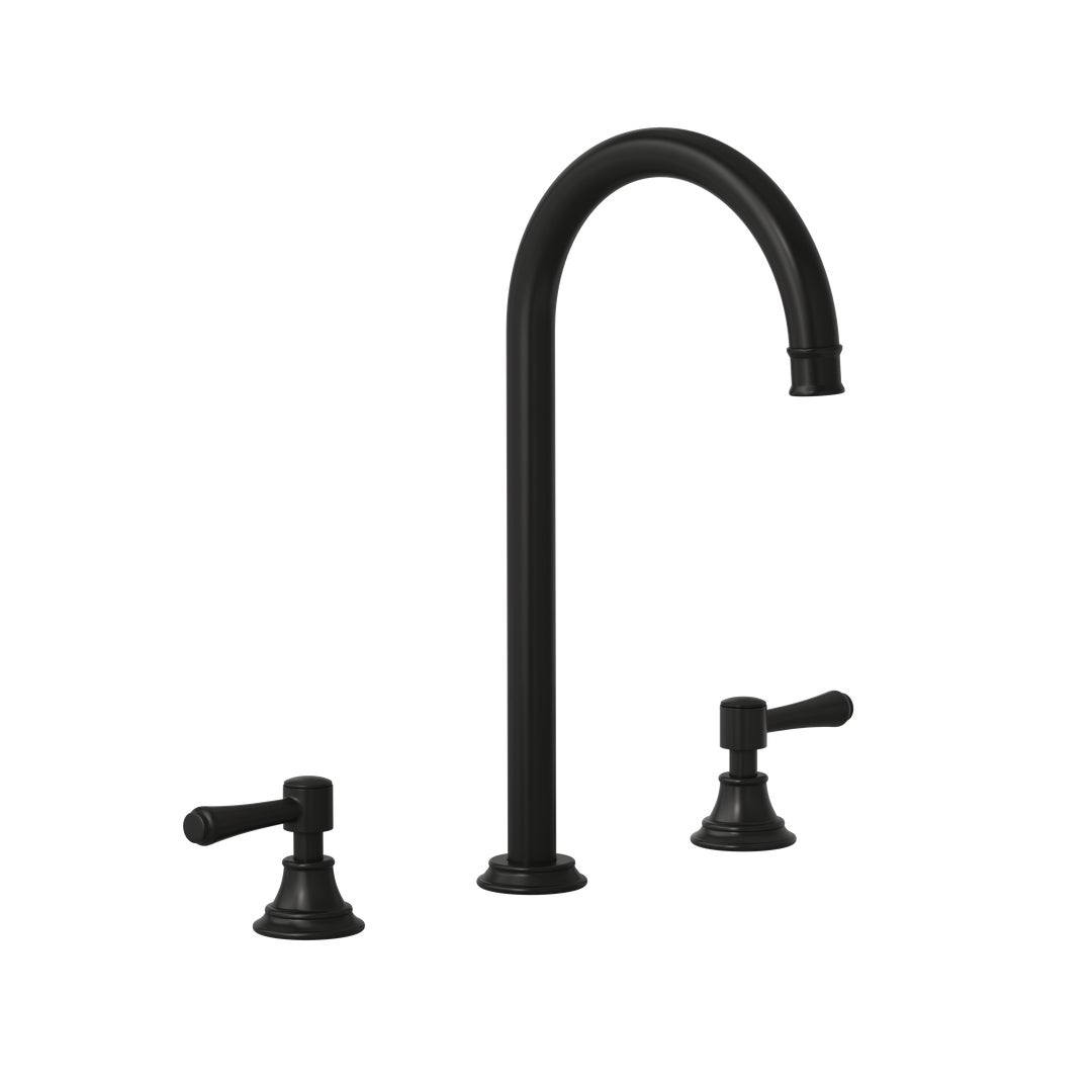 Kingsley Assembly Bench Mounted Set - Matte Black