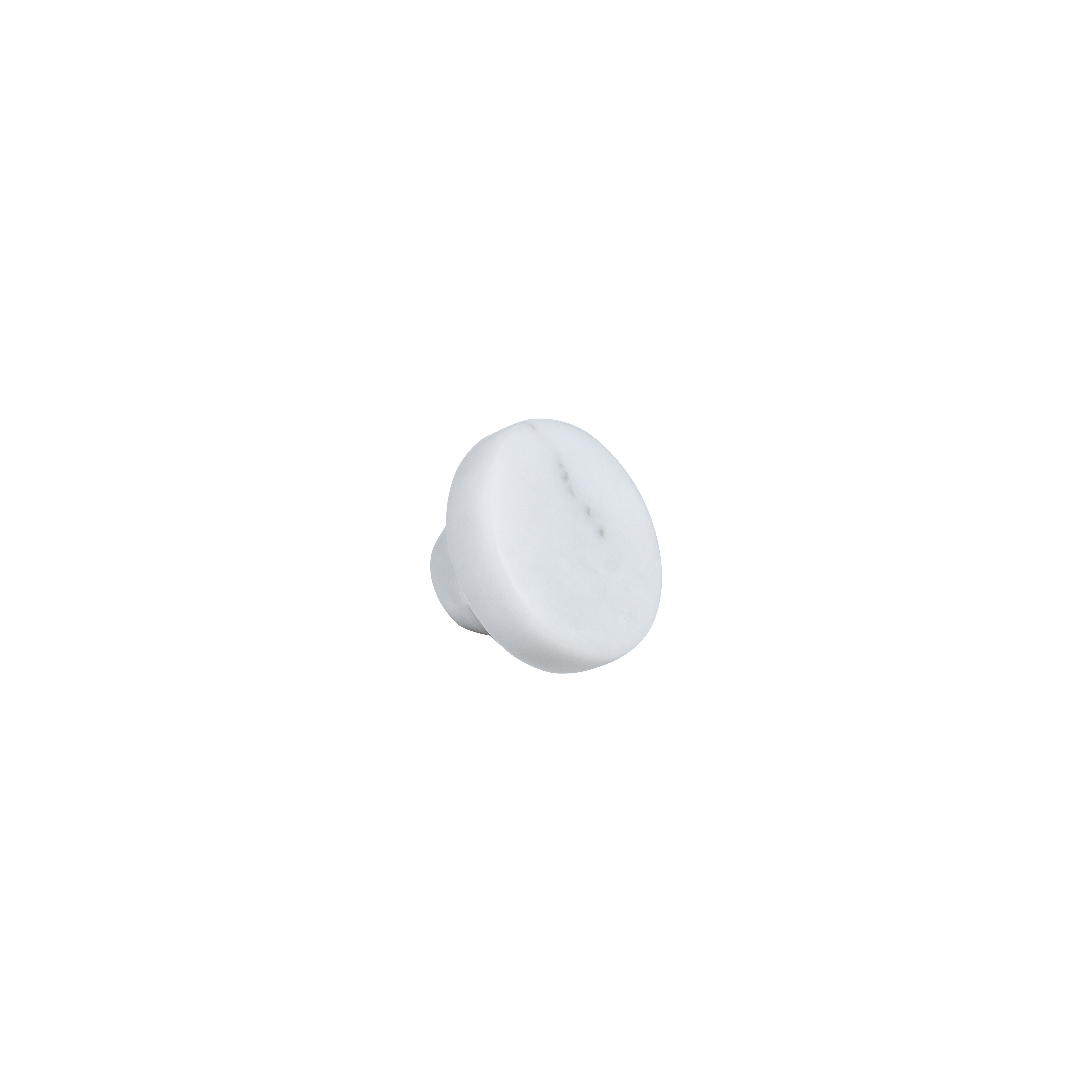 Pedra Large Knob 35mm - Carrara Marble