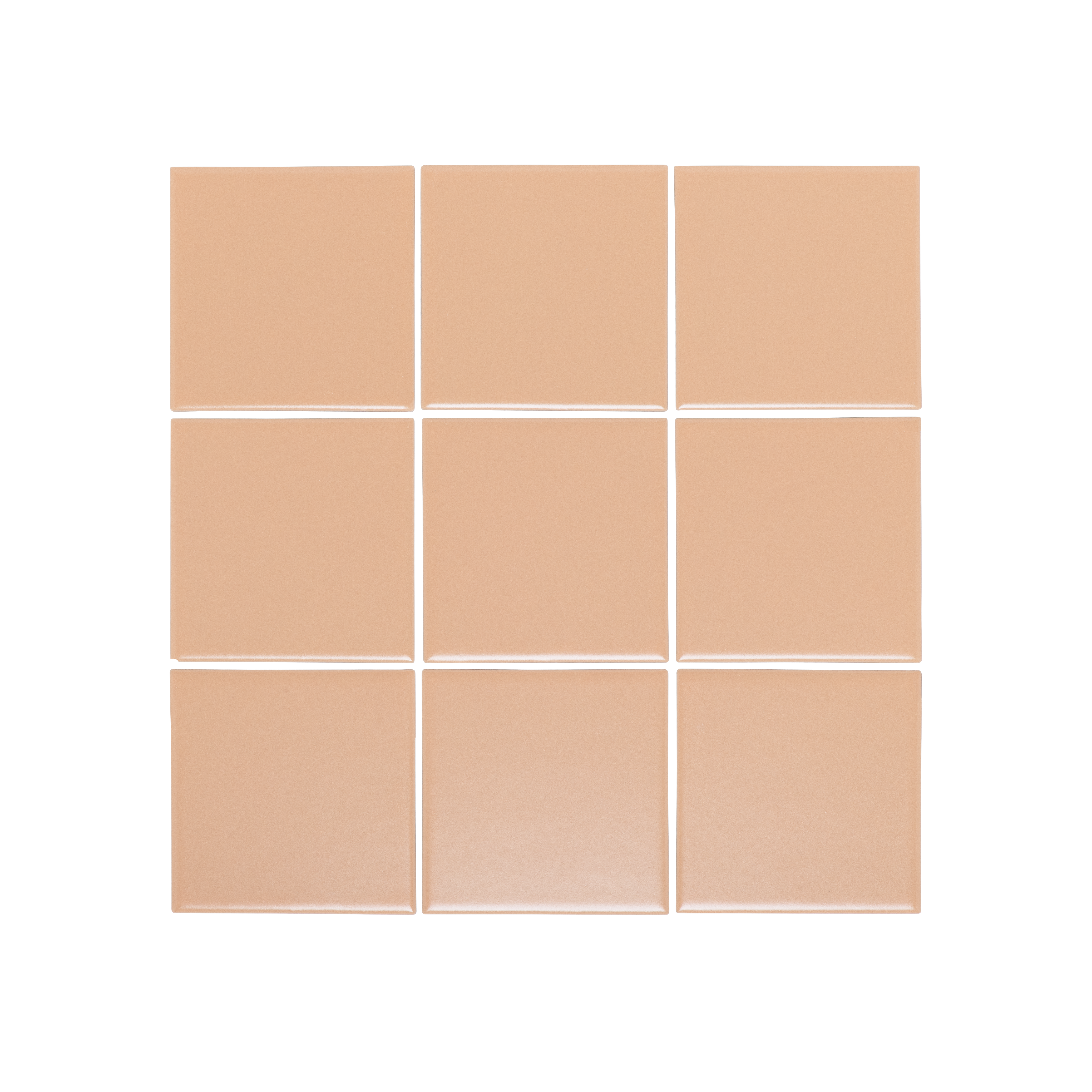 Atami Large Square Mosaic Tile 300x300 Peach
