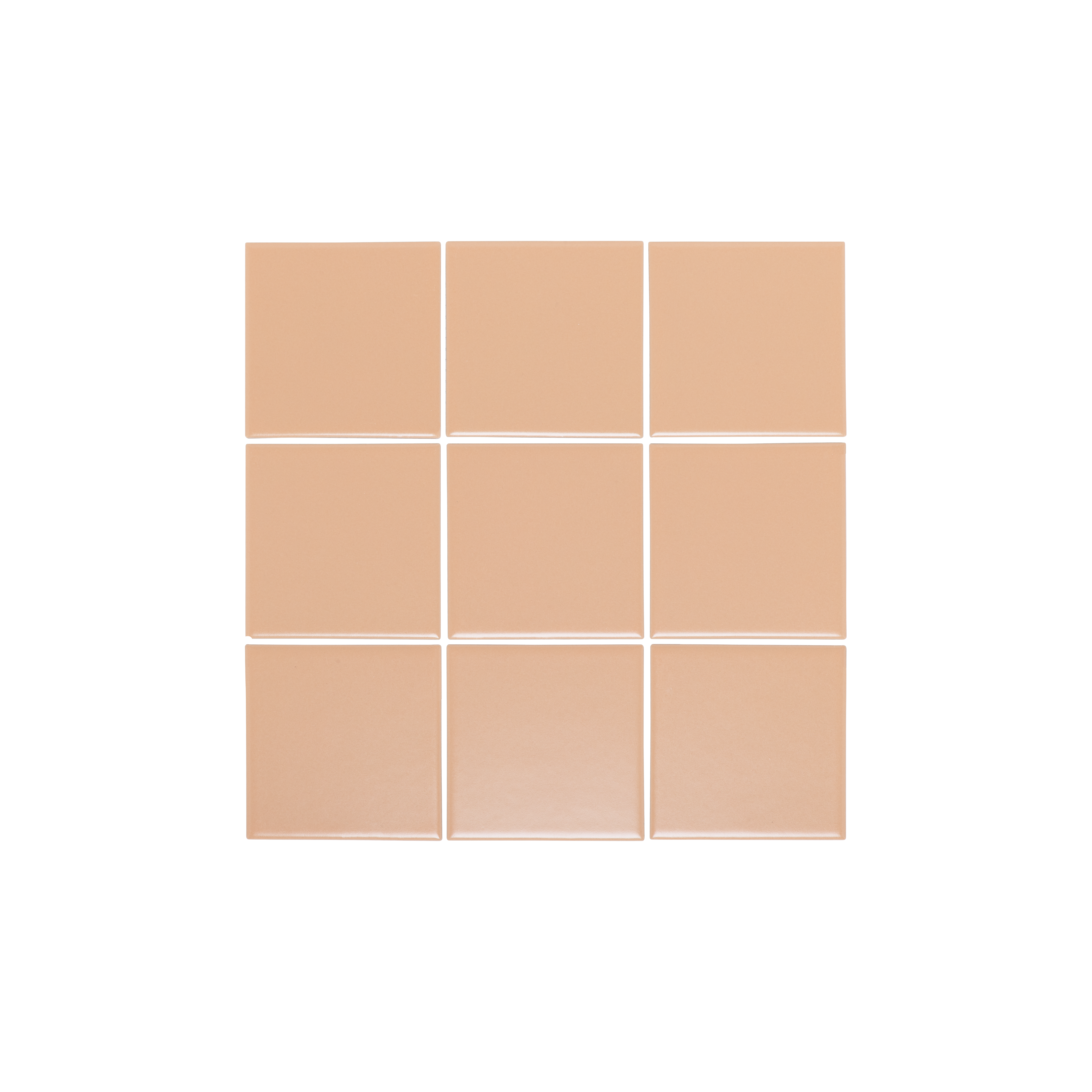 Atami Large Square Mosaic Tile 300x300 Peach