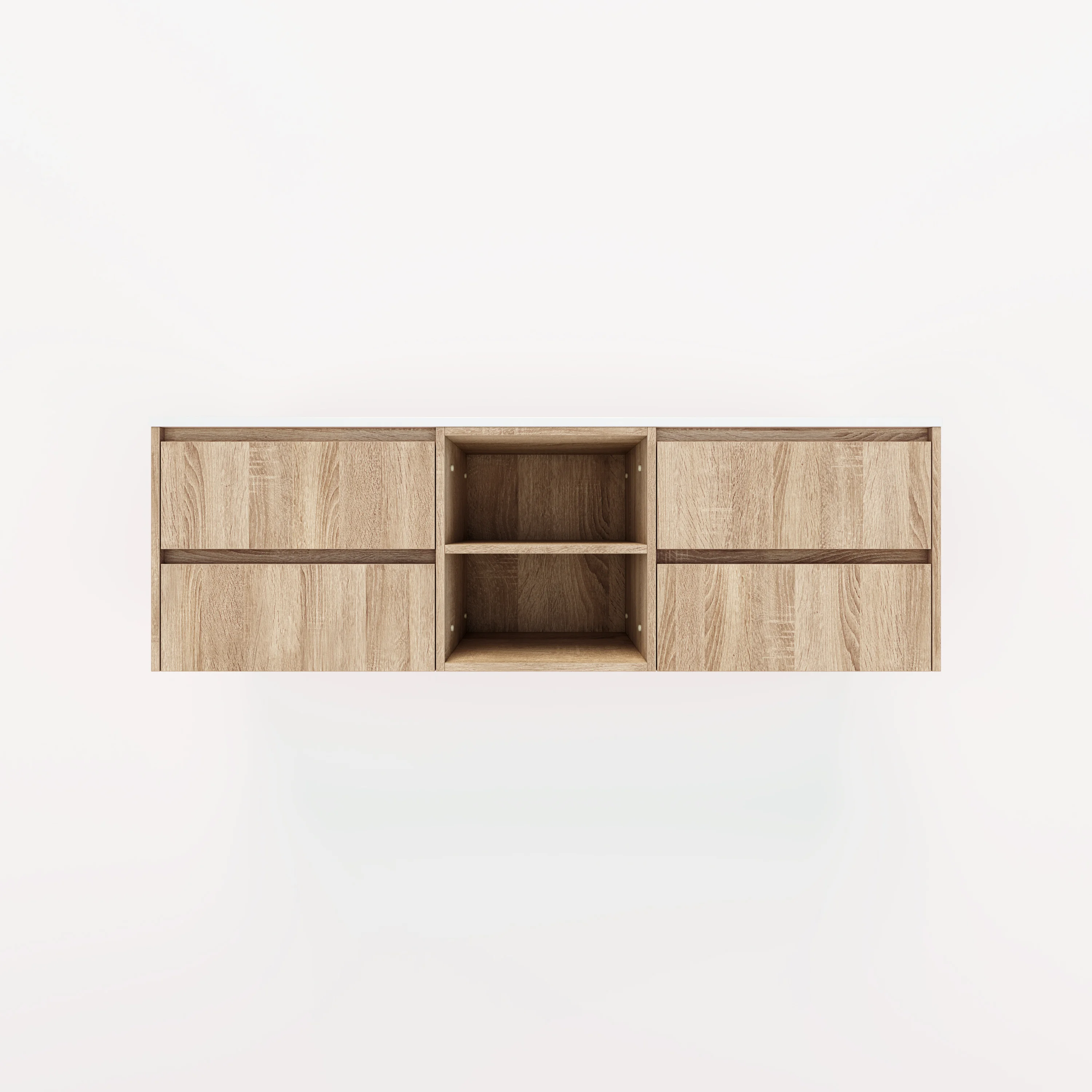 Addison%204-Drawer%20with%20Shelves%201614mm V1 White%20Ash%20Oak