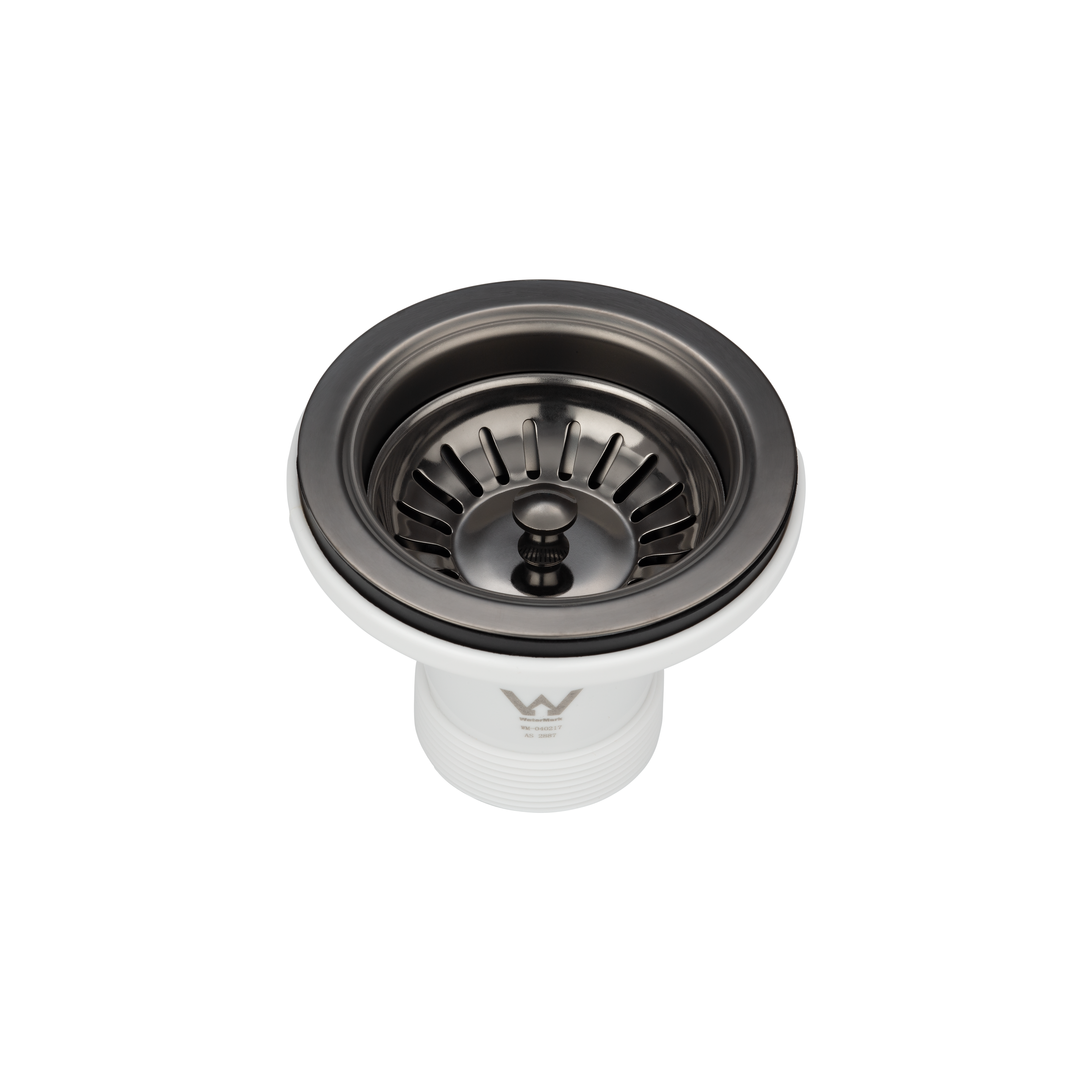 Sink Basket Waste 50mm - Brushed Gunmetal