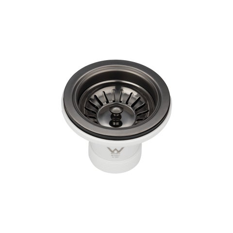 Sink Basket Waste 40mm - Brushed Gunmetal