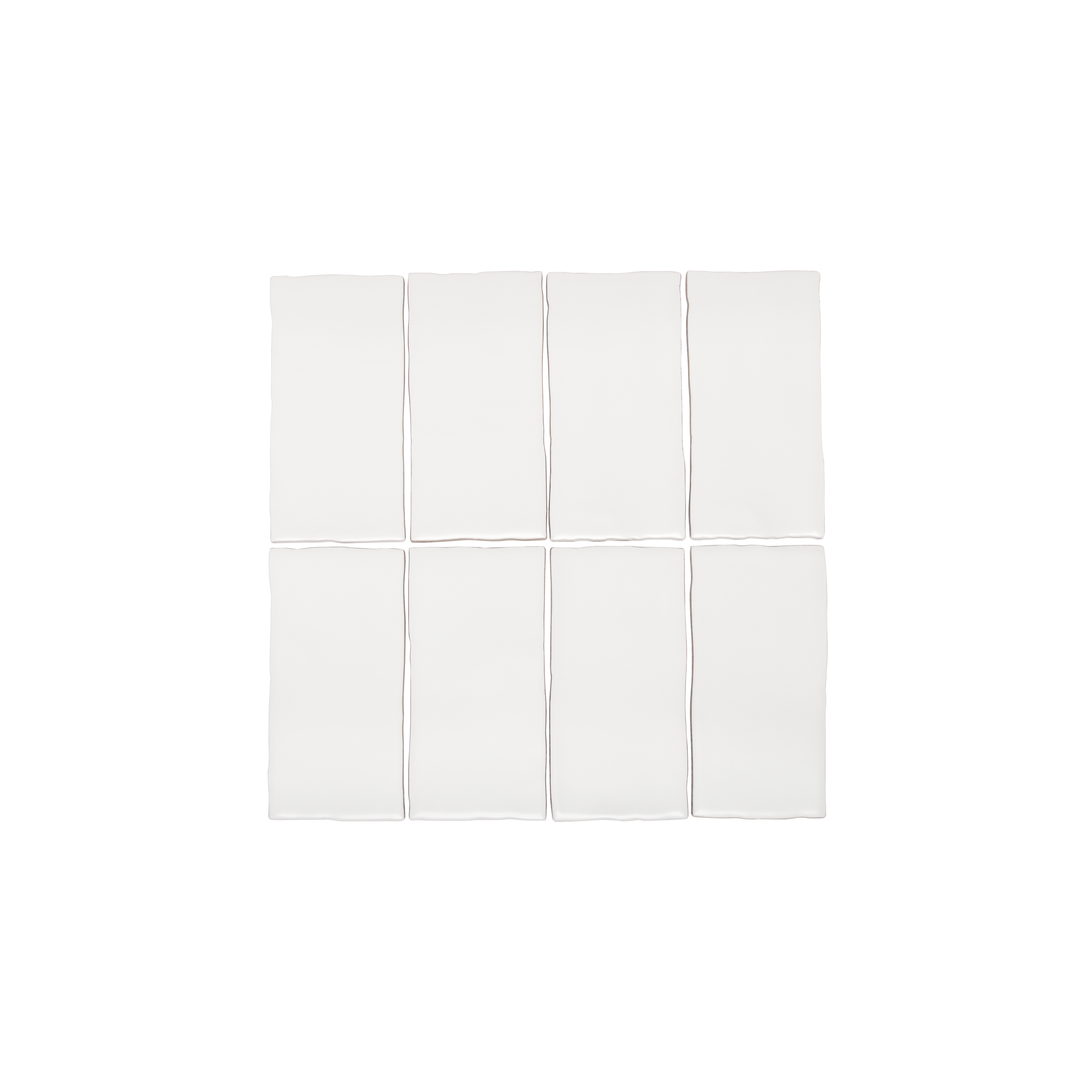 tropea natural edge rectangle mattwhite