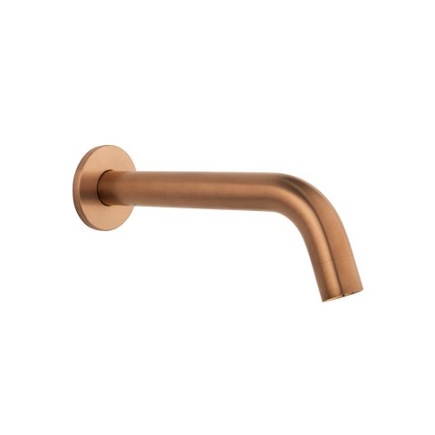 Wall-Mounted Spout – Brushed Copper
