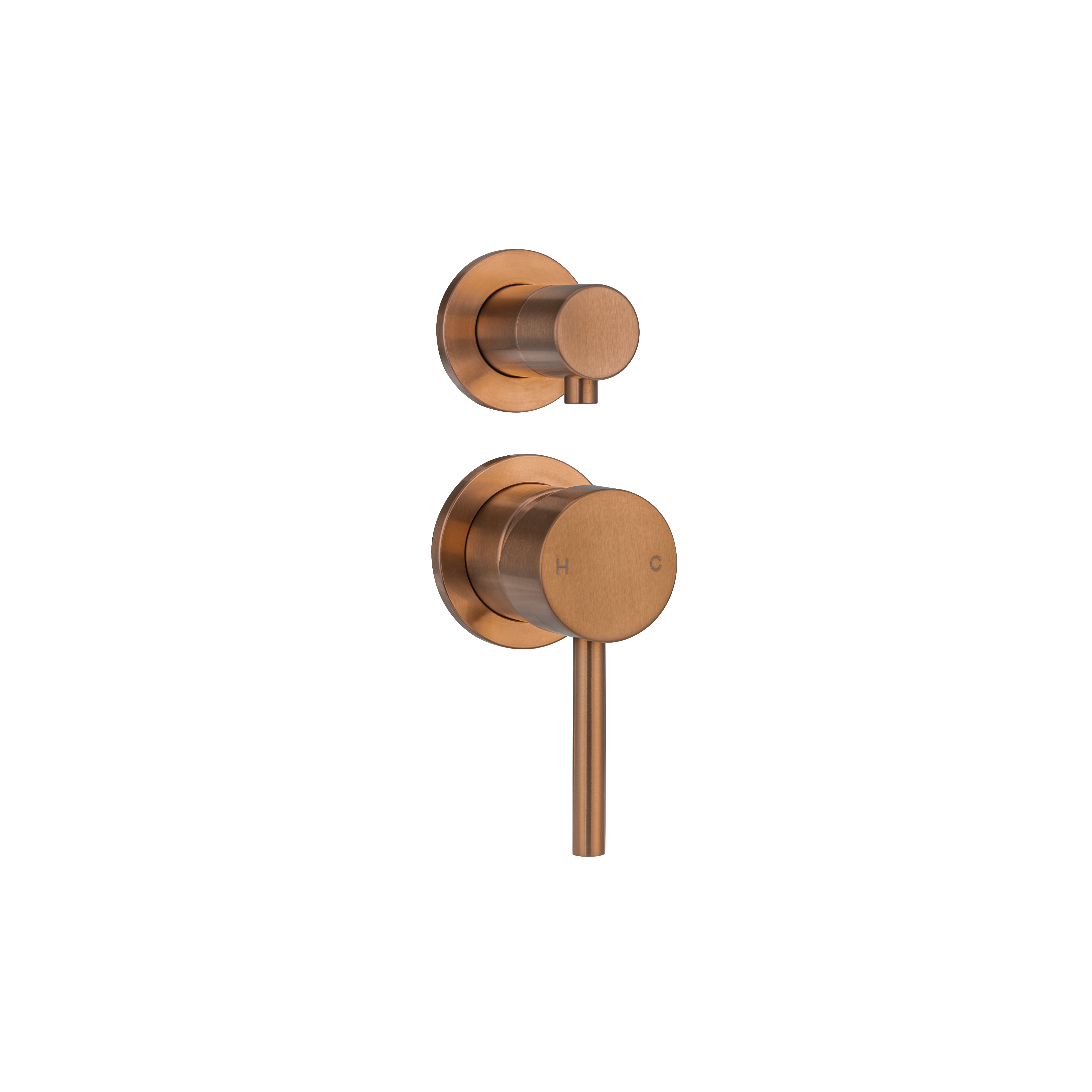 17792---Sola-Shower-Diverter Side Brushed-Copper--2