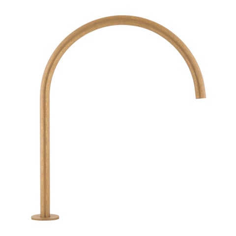 Thin Bench Mounted Spout - Antique Aurum