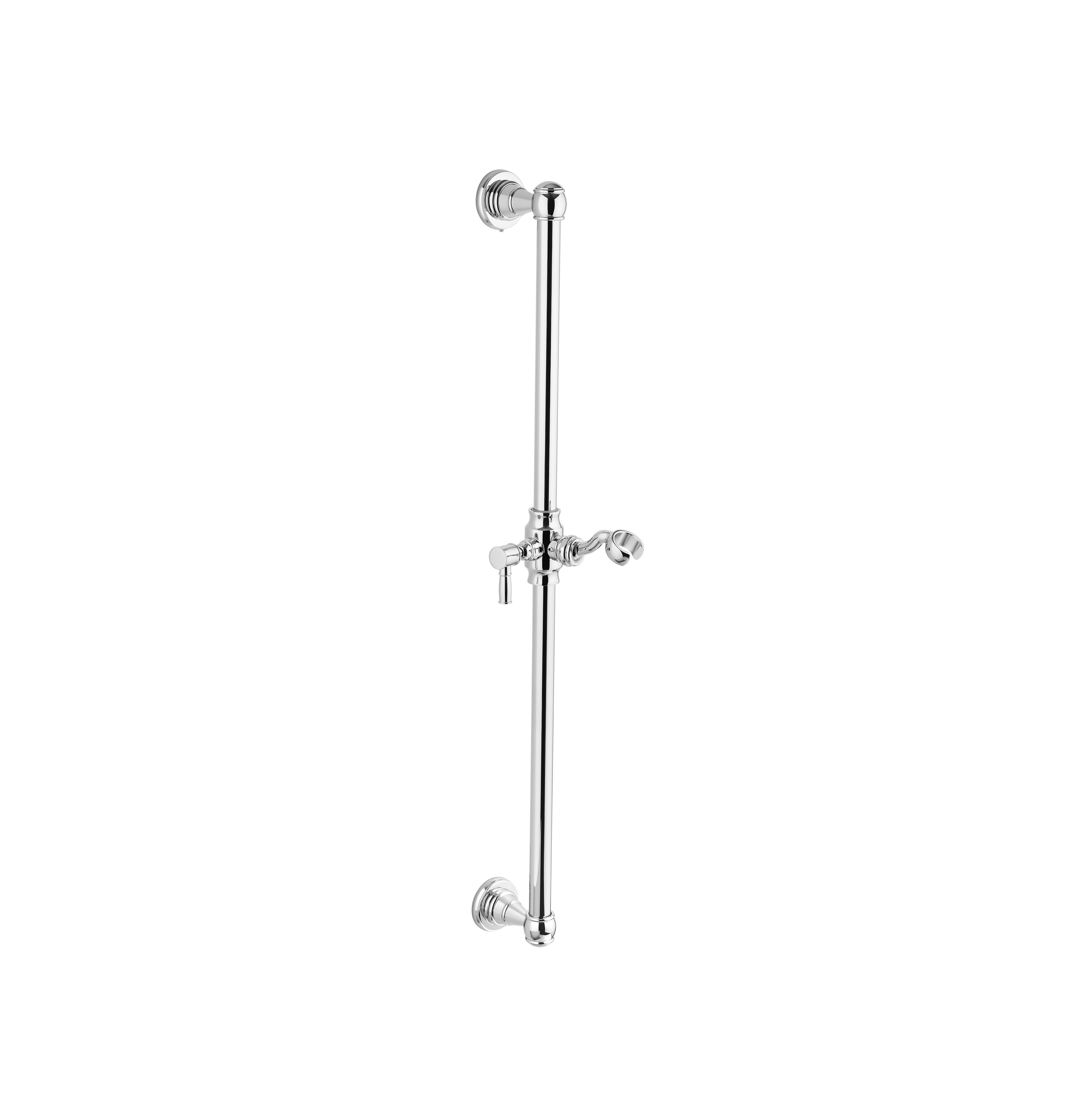 kingsley shower rail chrome