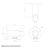 SOLA Hand Shower Holder BP Spec