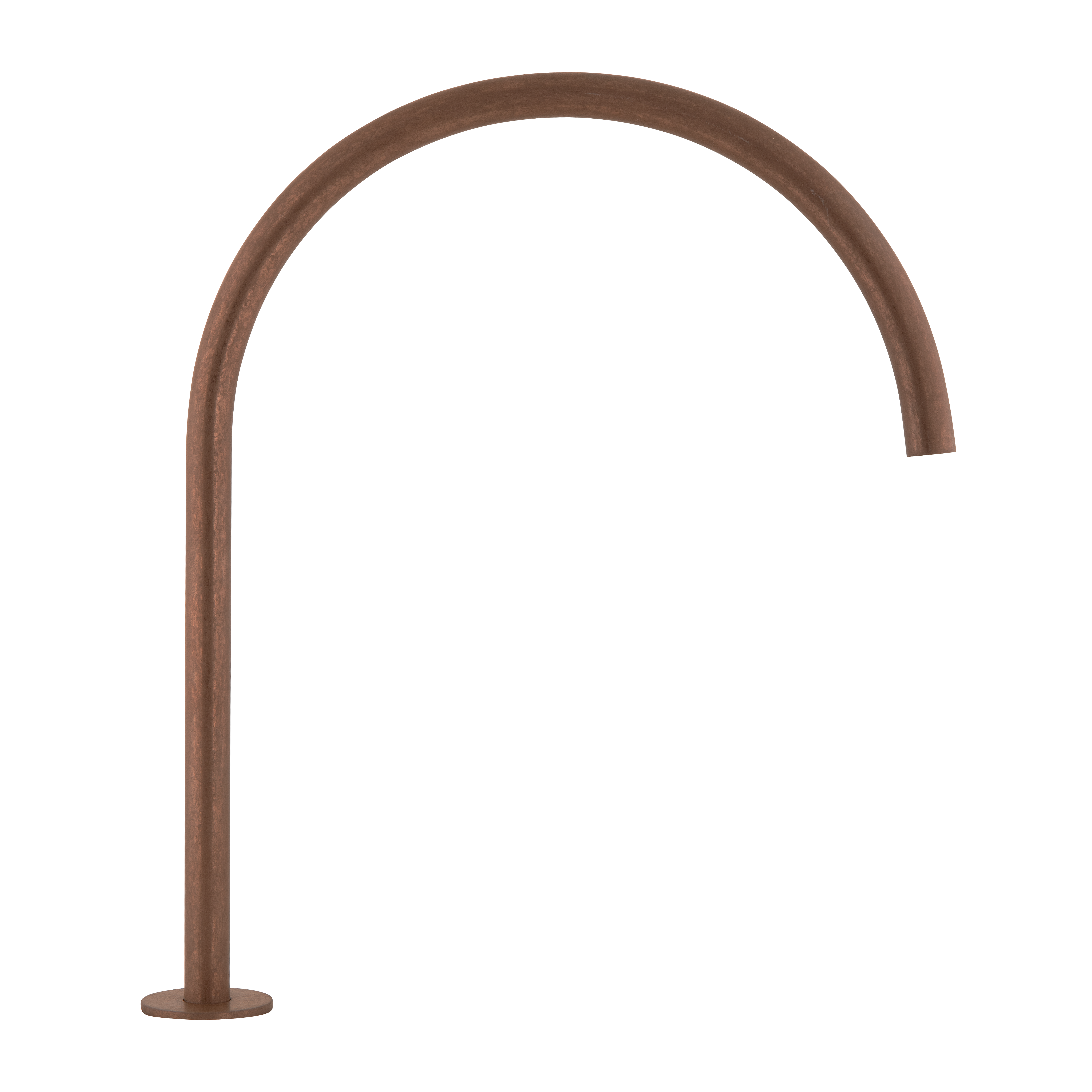 Thin Bench Mounted Spout - Antique Bronze