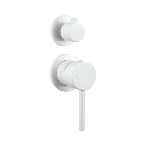 Elysian Shower Top Diverter - White
