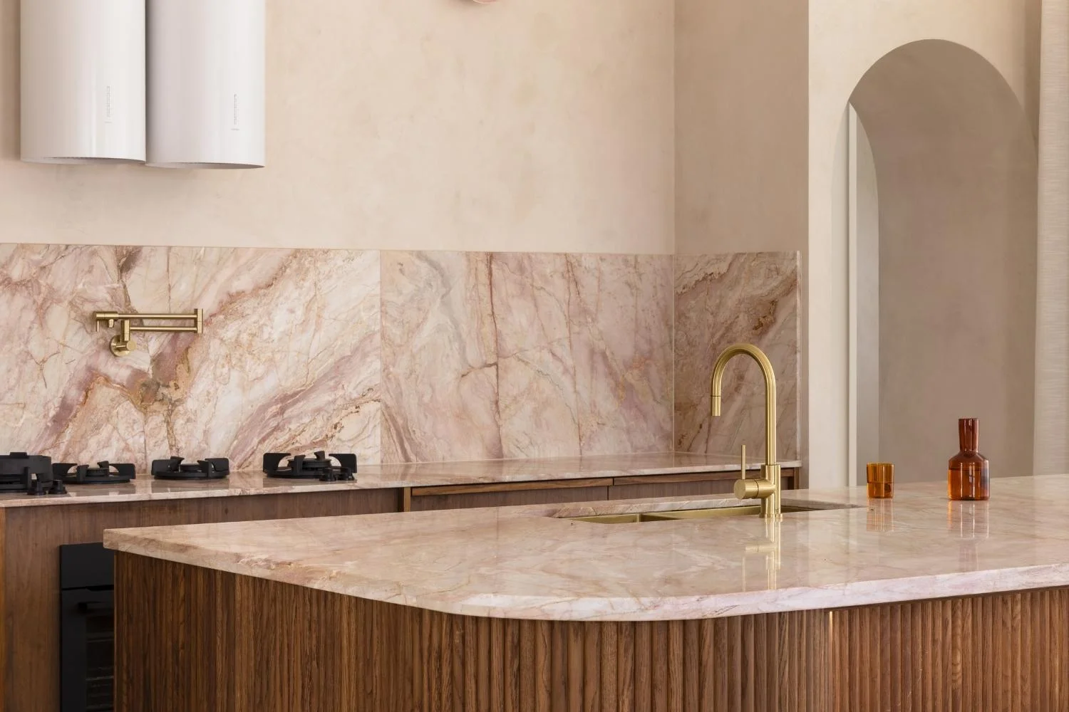 Kitchen Splashback Ideas Coloured Natural Stone