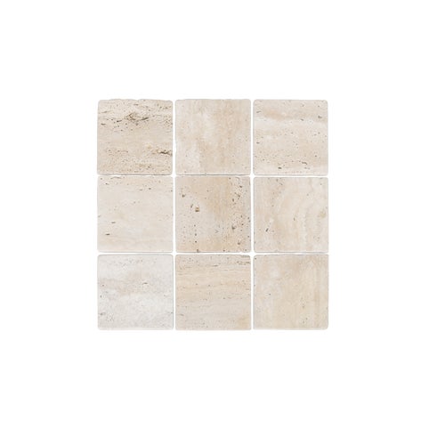 Oyama Travertine Square Mosaic Tile