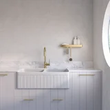 Hartley White LargeDoubleFluted
