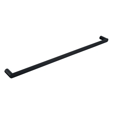 Milani Single Towel Rail 800mm - Matte Black