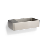 Silo Wall Mounted Basin - Stainless Steel - Feature