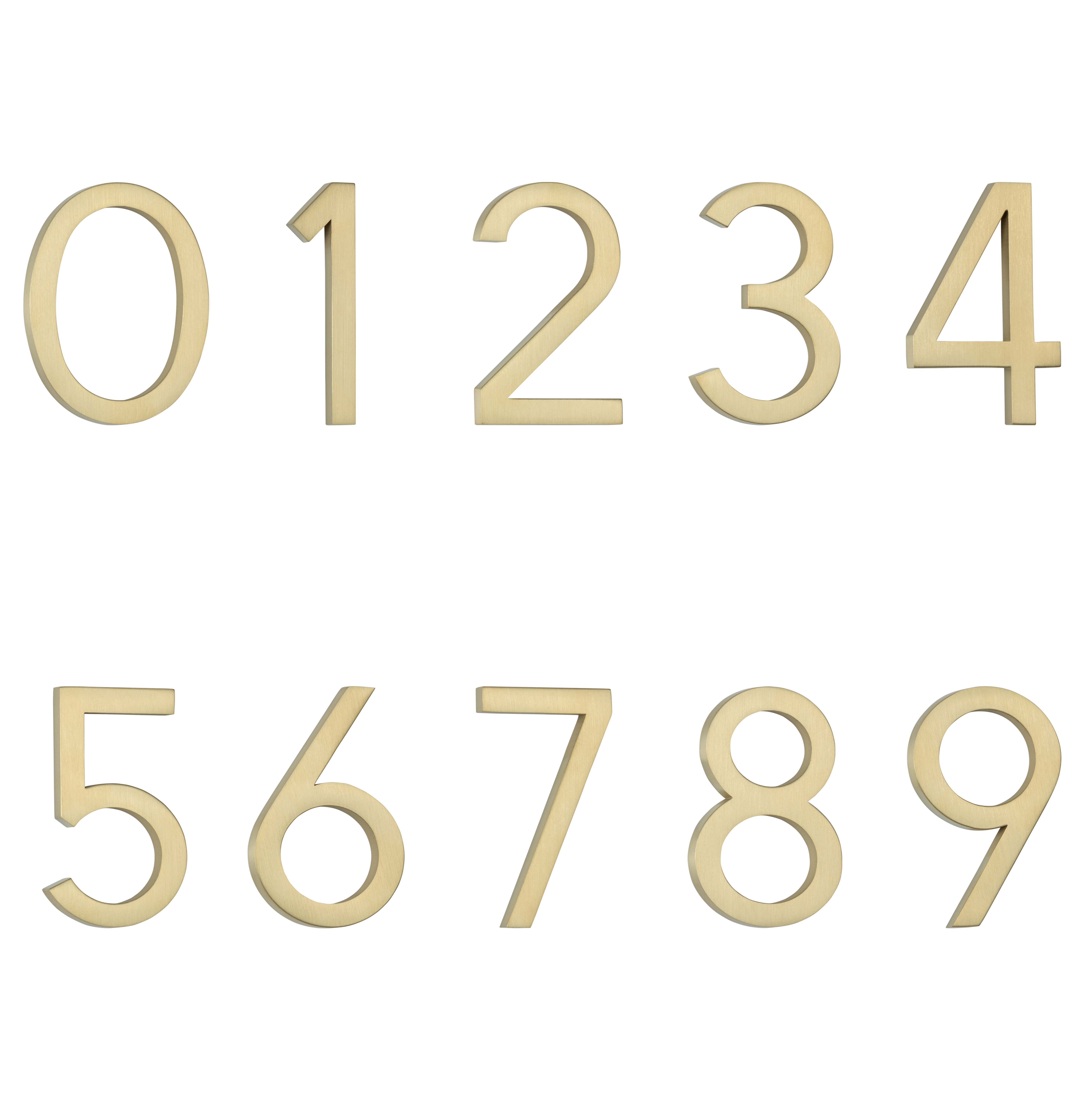 Full Numbers Front Angle BB