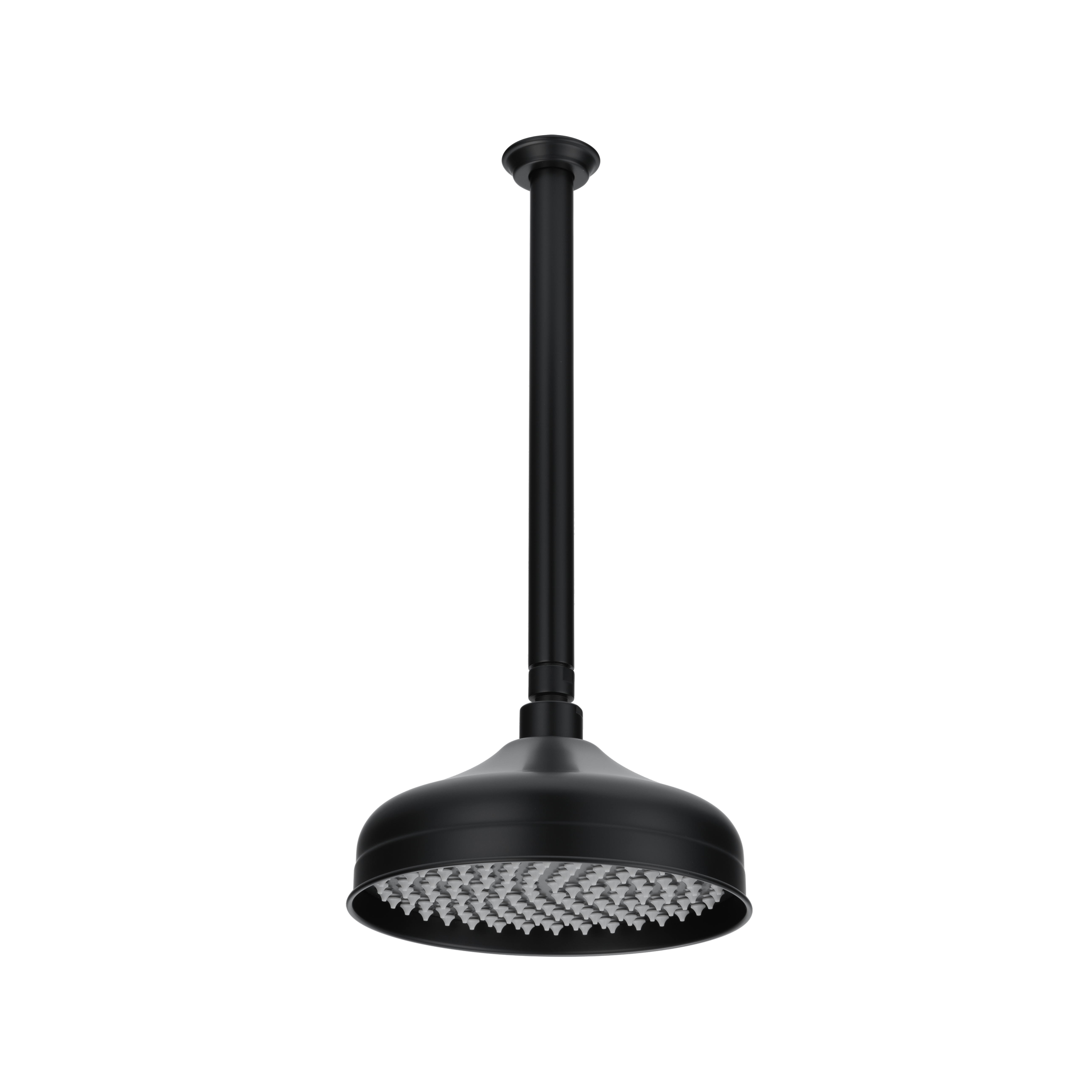 Kingsley Shower Dropper 300mm and Head Set - Matte Black