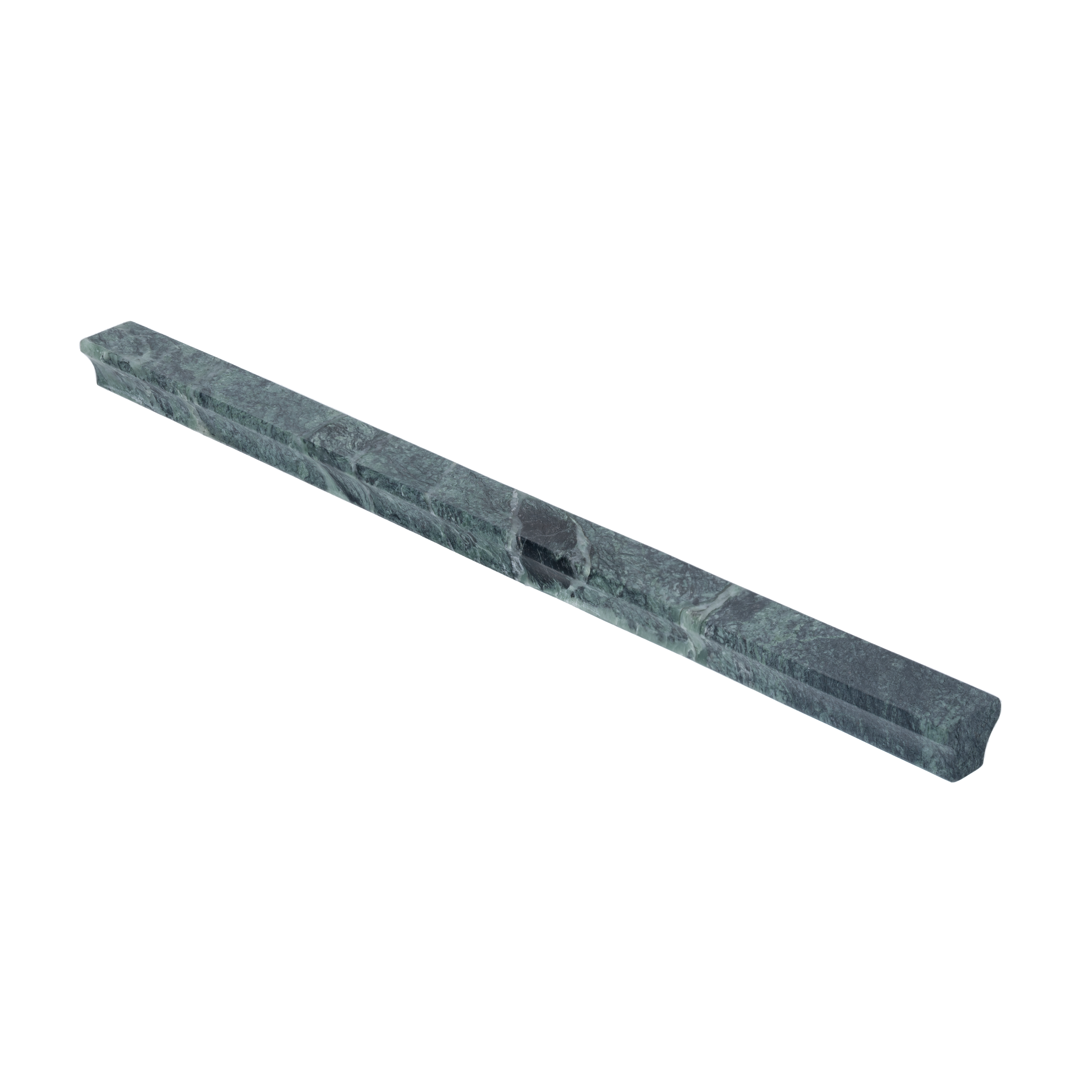 17597-Pedra-Cabinetry-Pull-4000mm Side Verde-Alpi-Marble-1