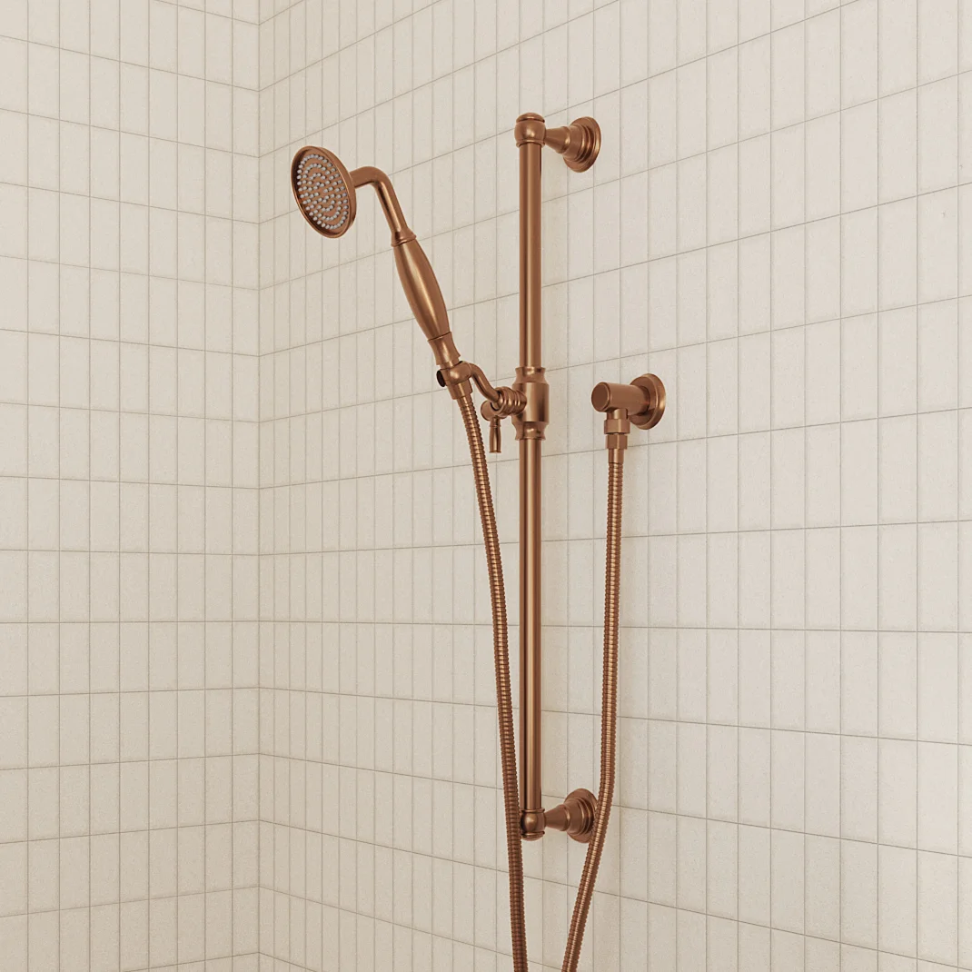 Kingsley Copper RailHandShower