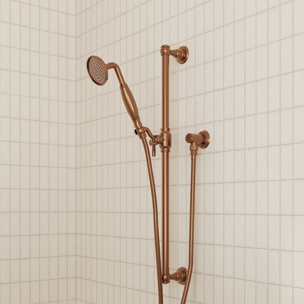 Kingsley Copper RailHandShower