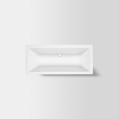 Oro Inset Acrylic Bath 1700mm - Gloss White