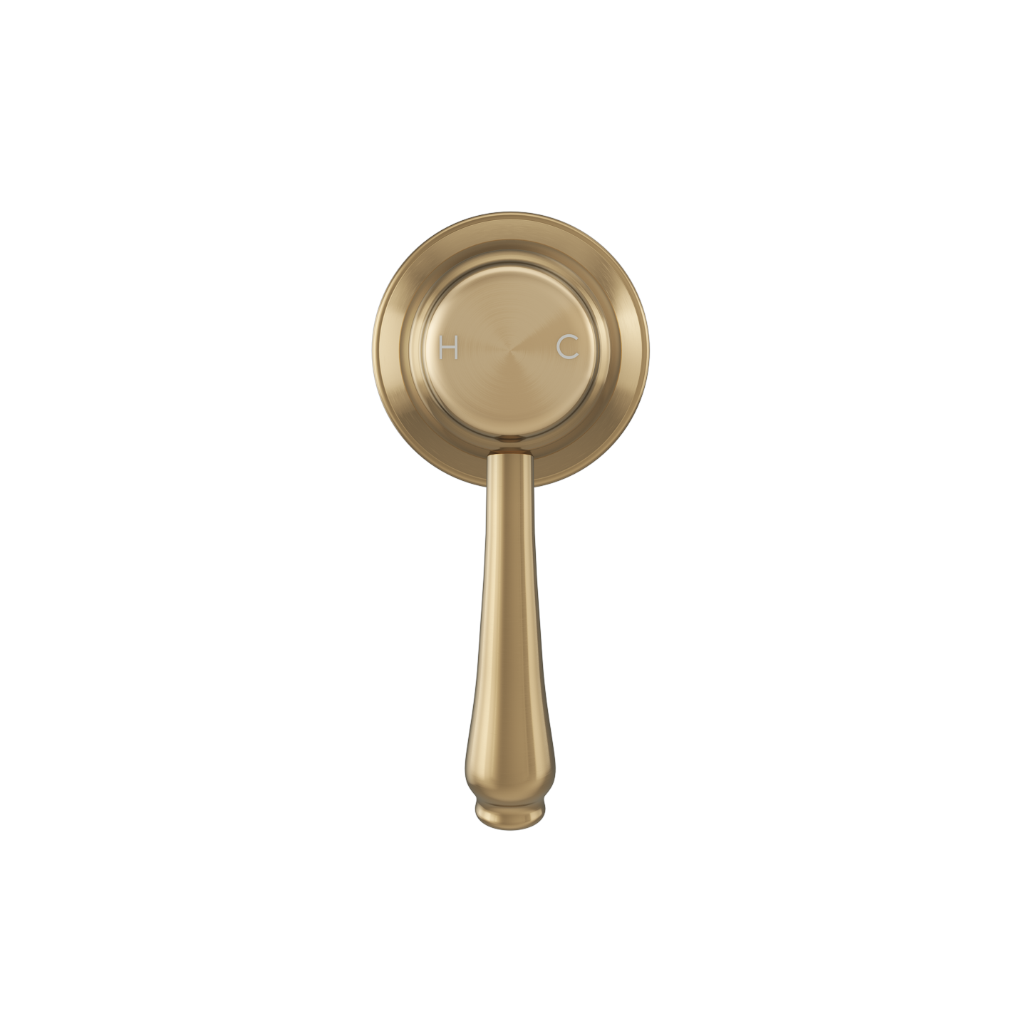 Kingsley Thermostatic Shower Mixer - Brushed Brass
