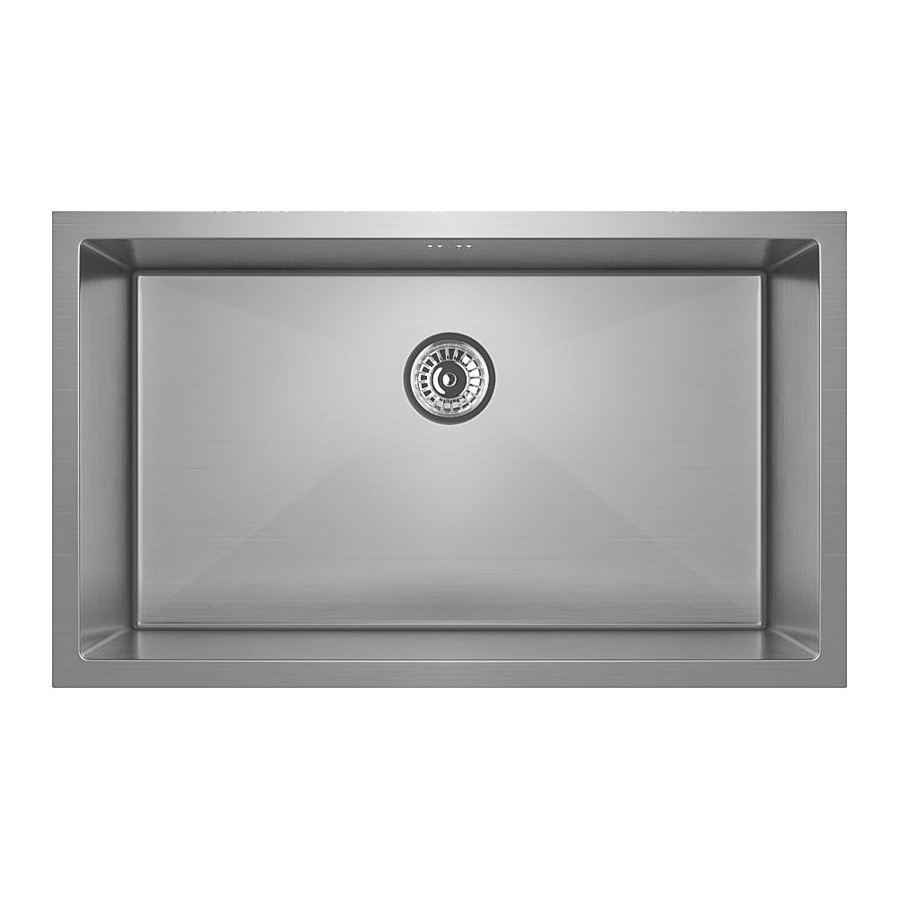 Vari - Single Sink 750mm - Stainless Steel (Rack/Overflow)