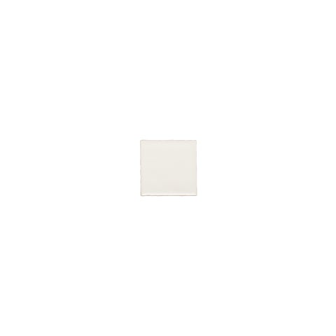 Tropea Natural Edge Square Tile - Matte White (Sample)