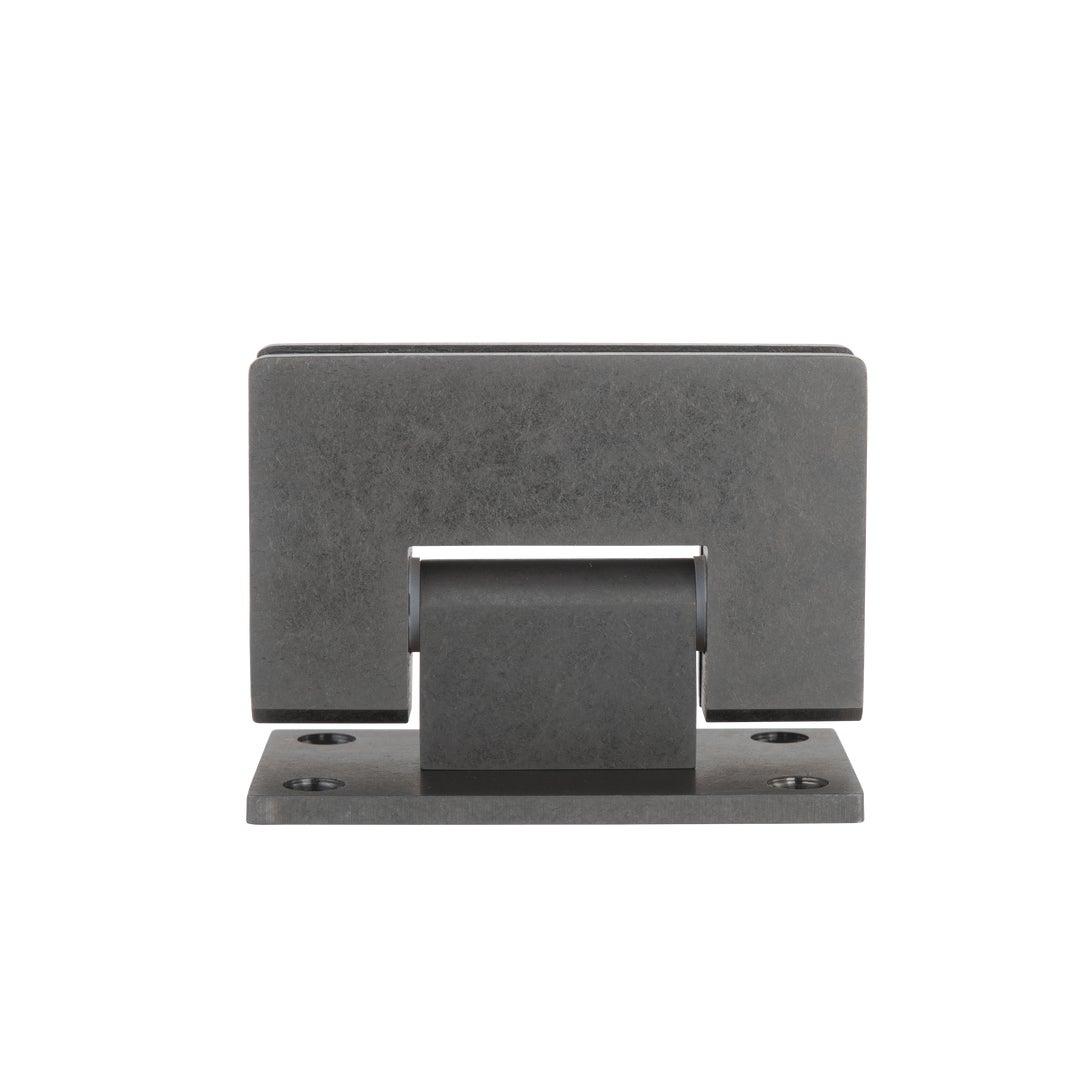 Kenzie Glass-to-Wall Shower Hinge - Antique Slate