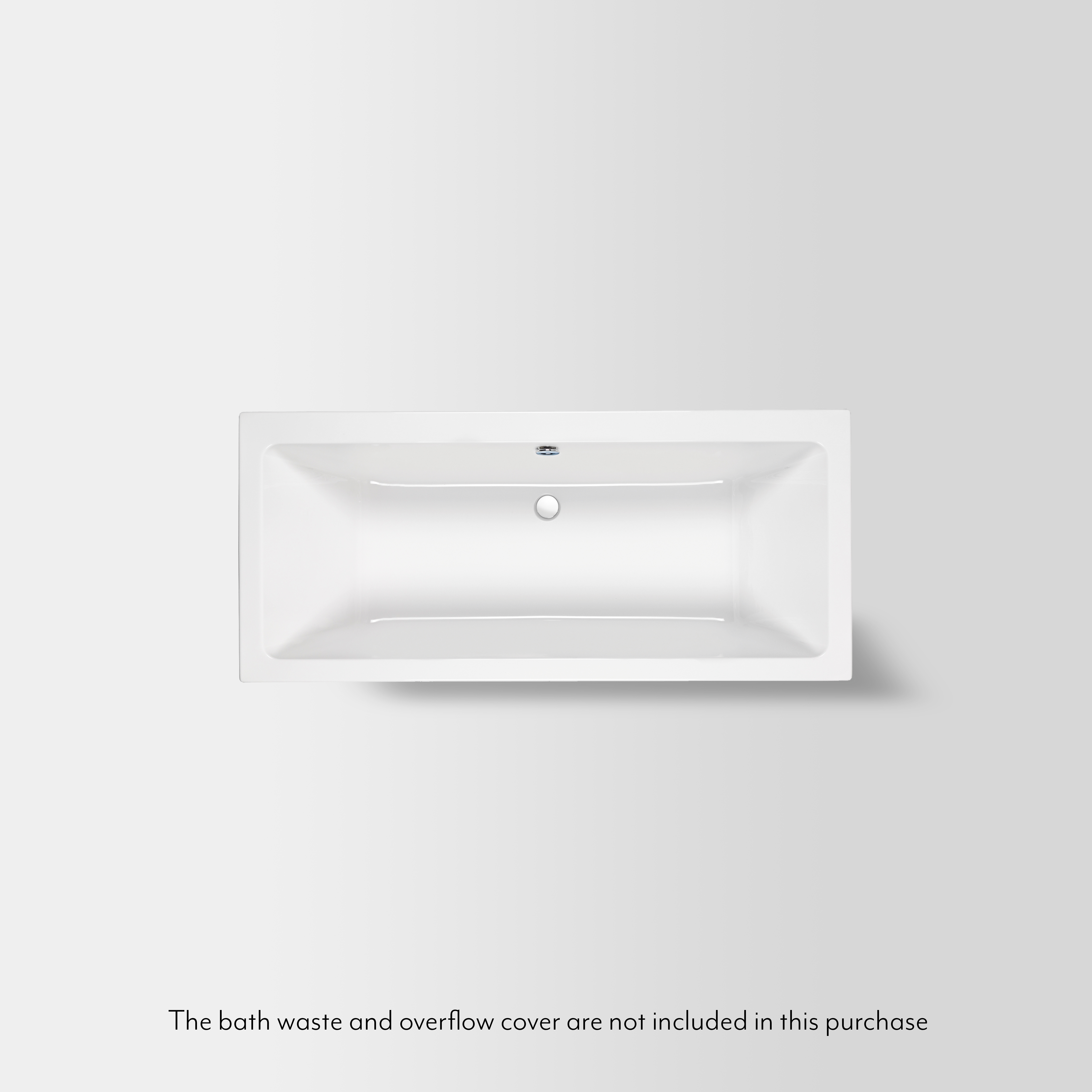 Oro Inset Bath 1700mm - With Waste - Disclaimer