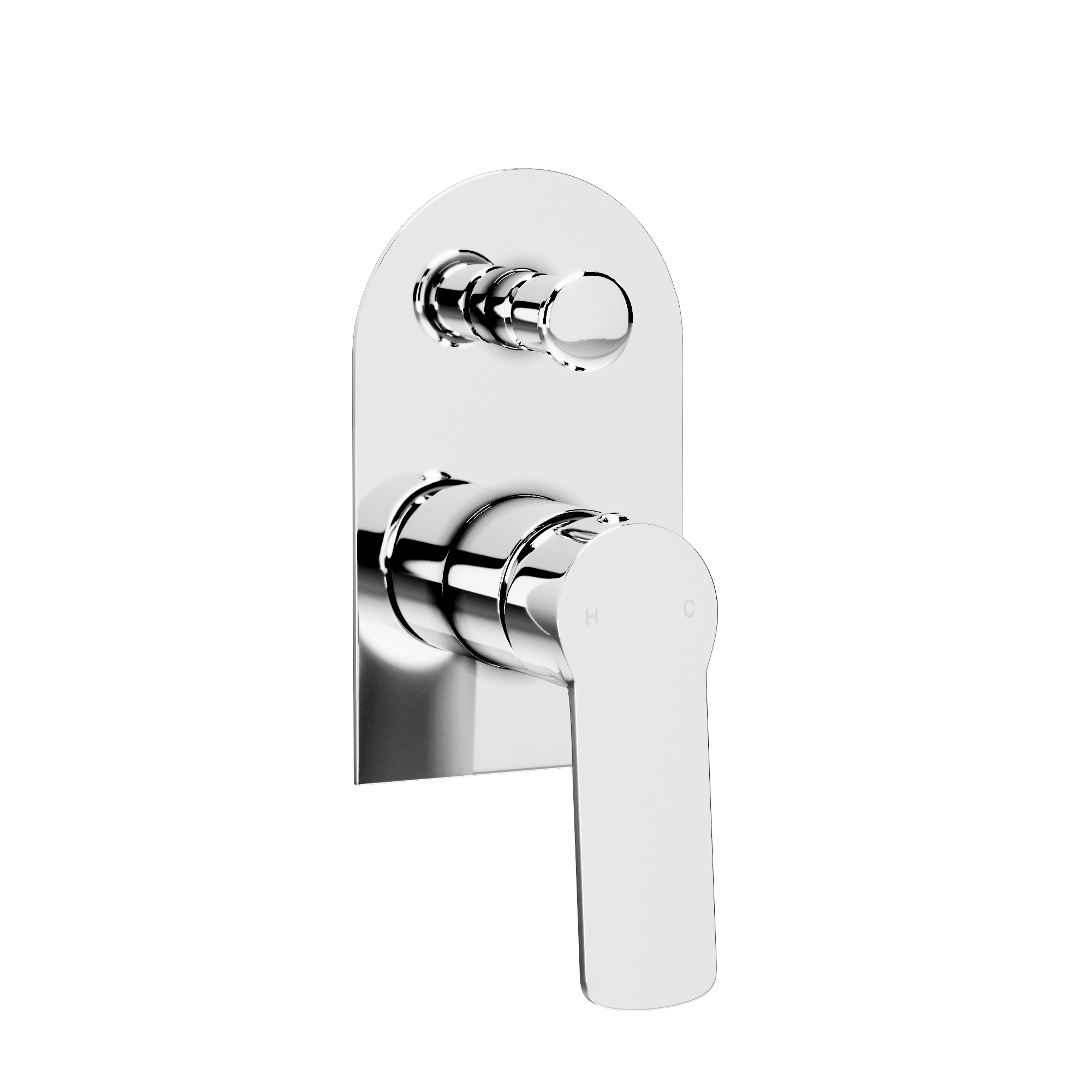 Alano Shower Diverter - Chrome