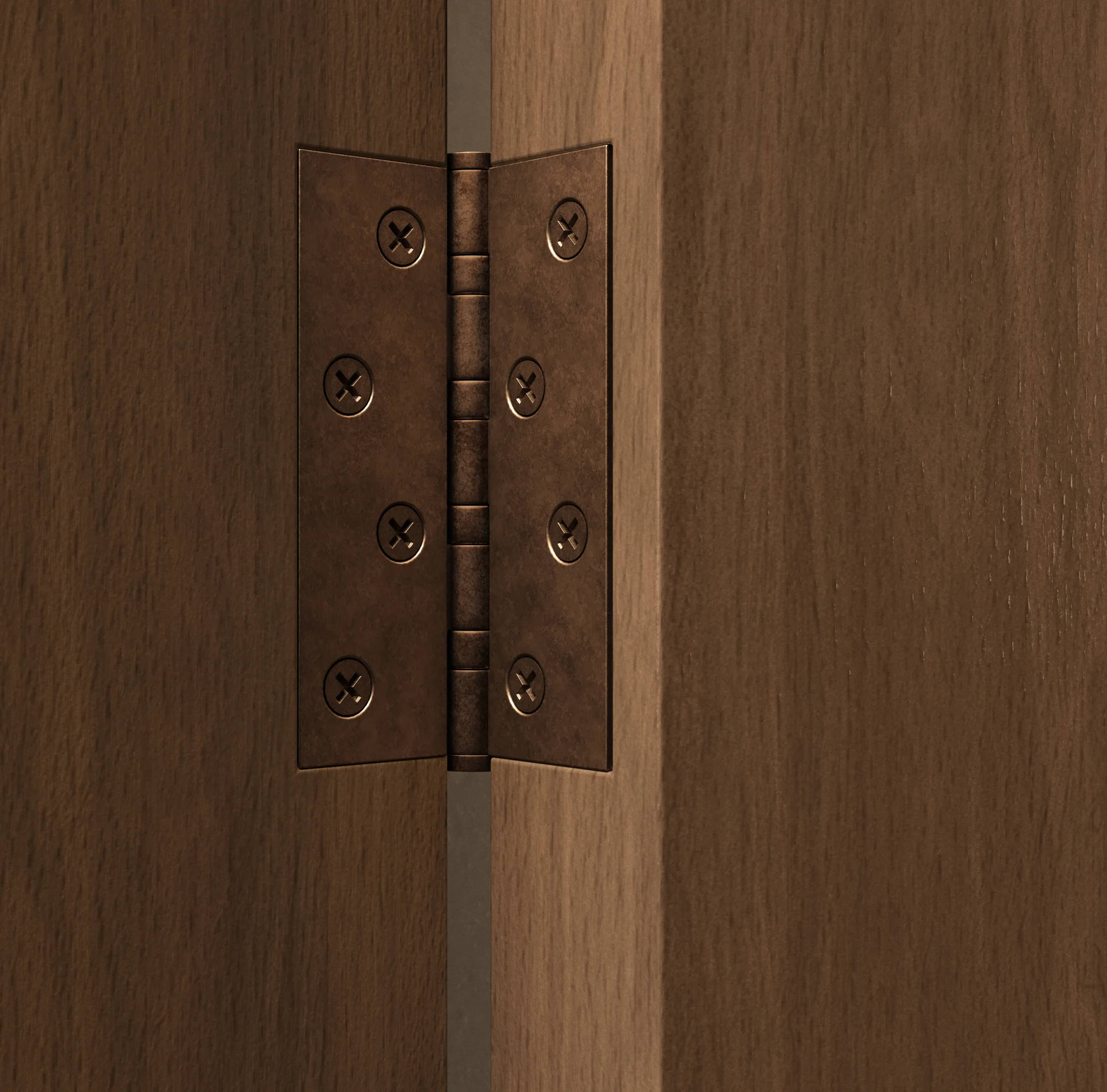 Antique Powder%20Room Door-Ellis%20Butt%20Hinge Bronze