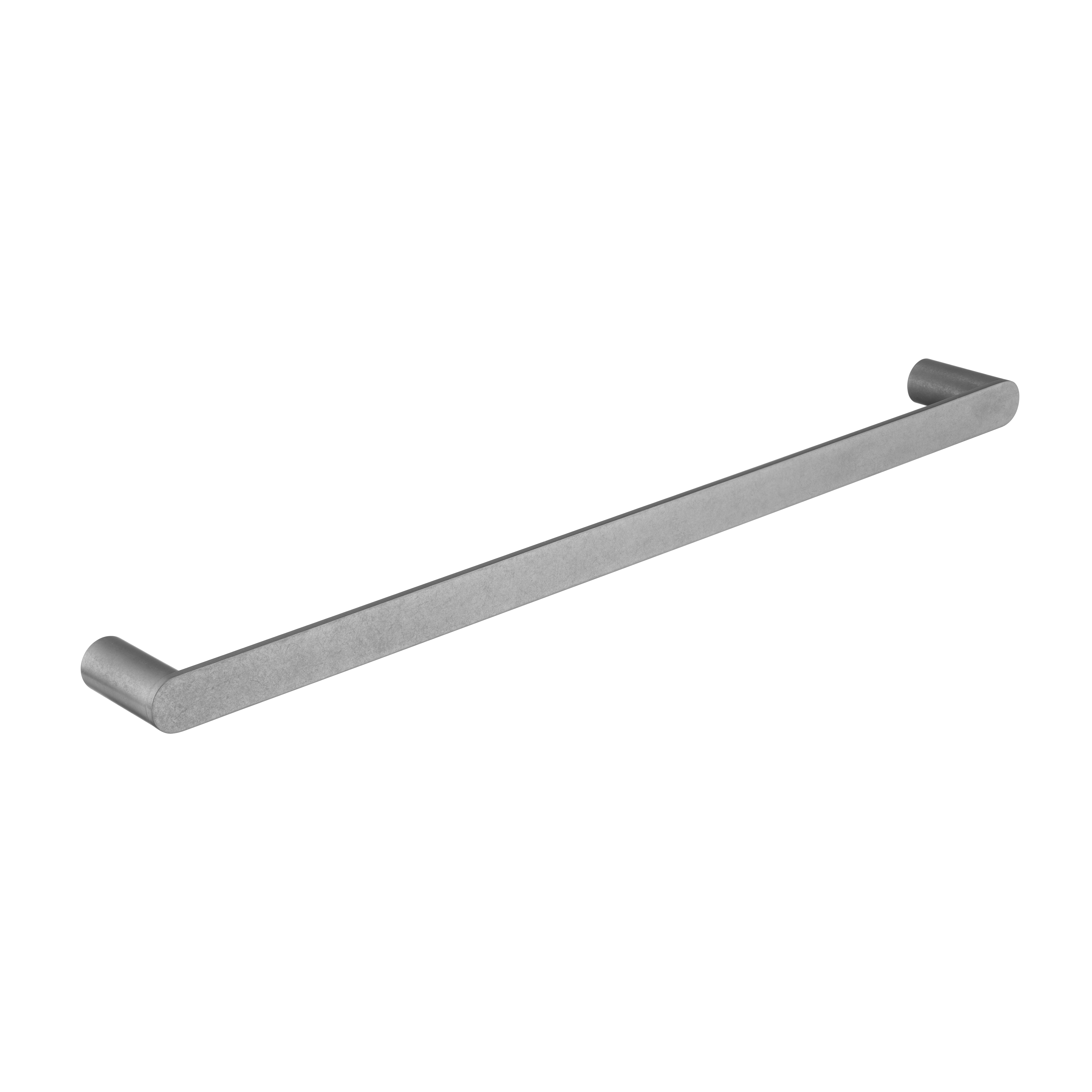 Milani Single Towel Rail 600mm - Antique Steel